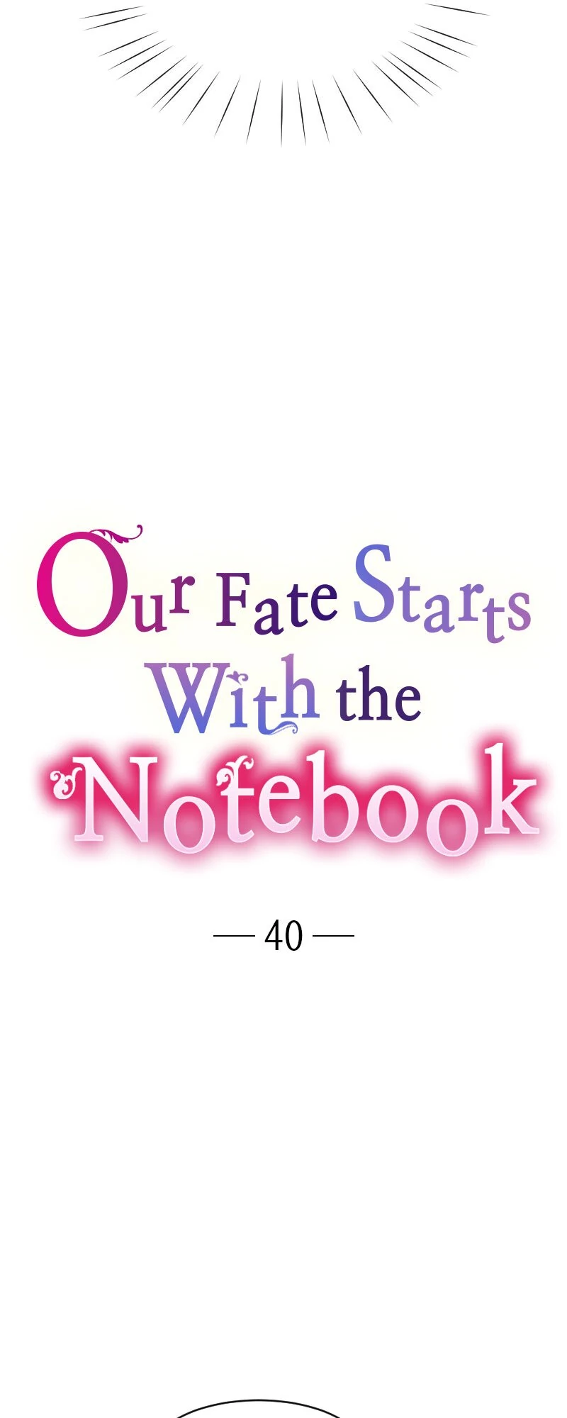 Our Fate Starts With the Notebook Chapter 40 - page 4