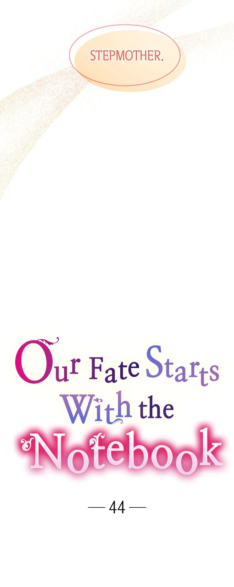 Our Fate Starts With the Notebook Chapter 44 - page 3
