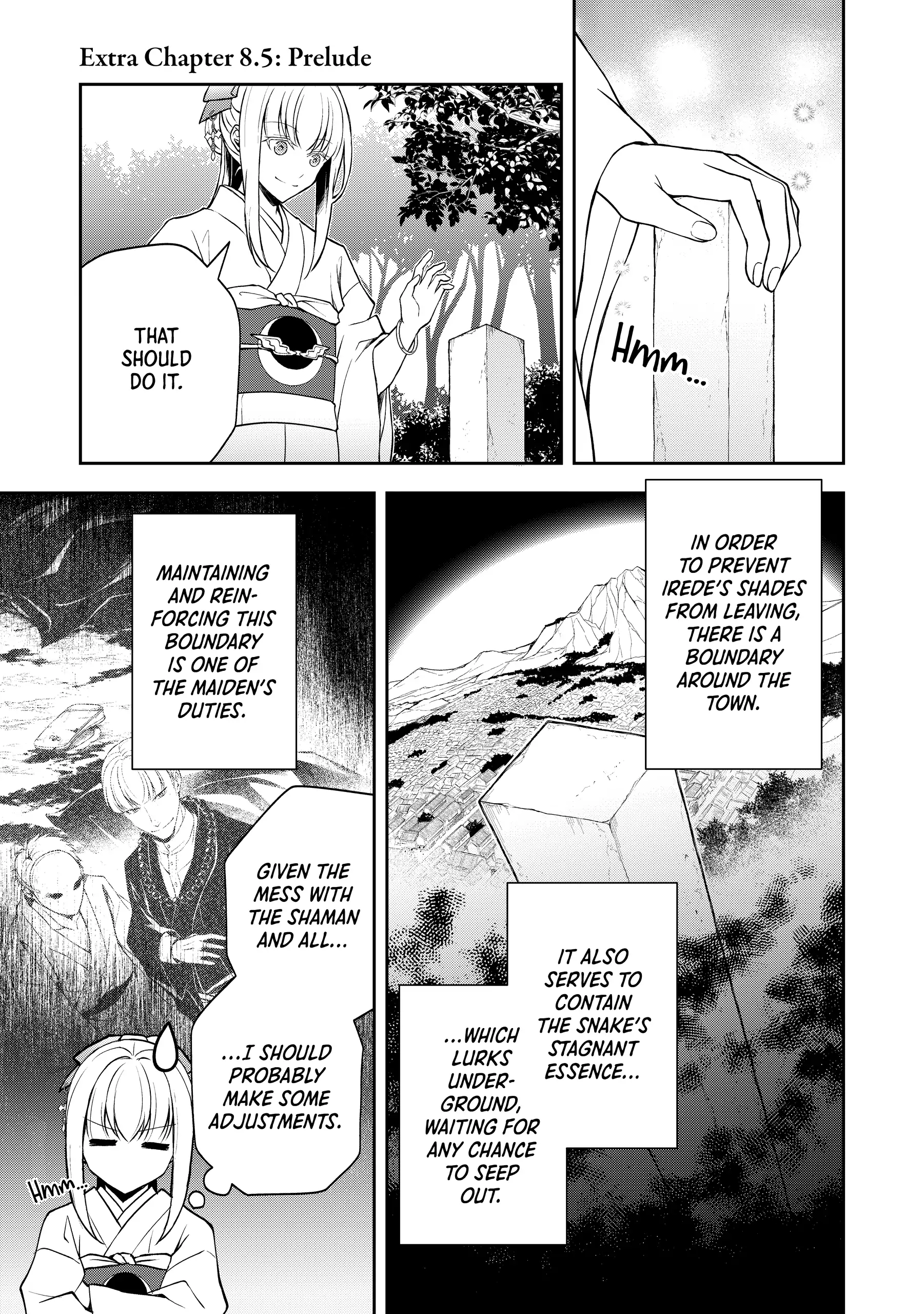 A Pale Moon Reverie [Official] Chapter 8.5 - page 1