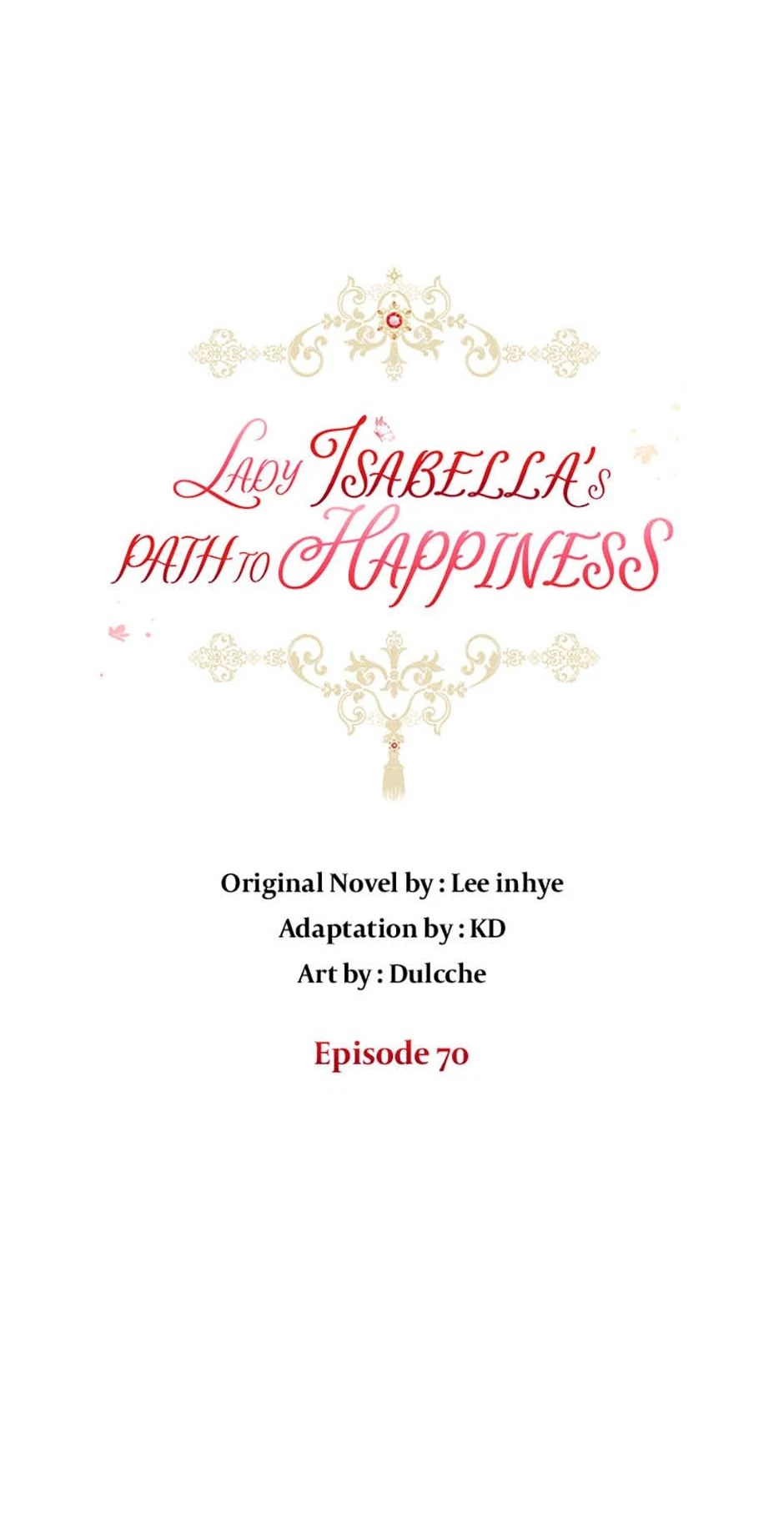 Lady Isabella's Path To Happiness Chapter 70 - page 36
