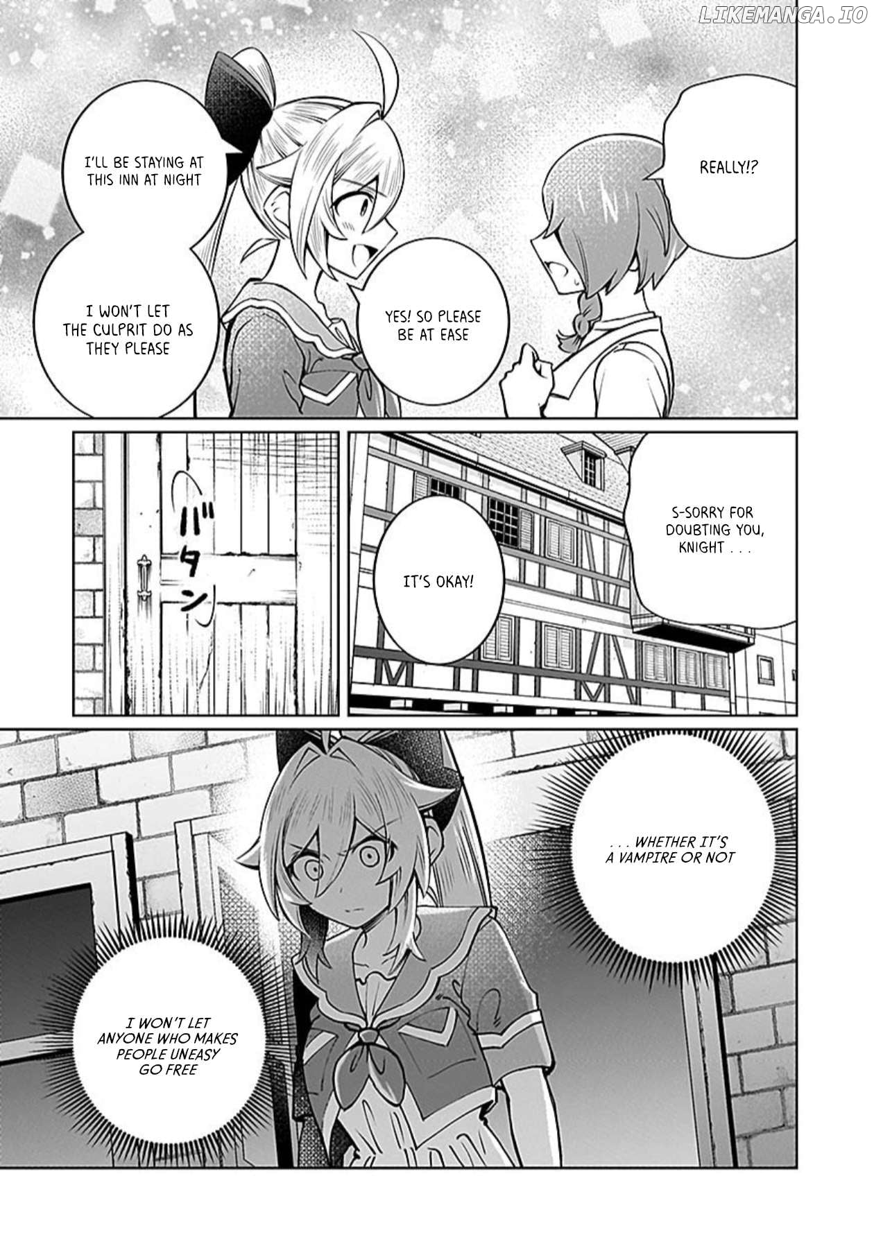 A girl who longed to be a "hero" aims to be a "hero" even if she falls into a vampire Chapter 7 - page 18