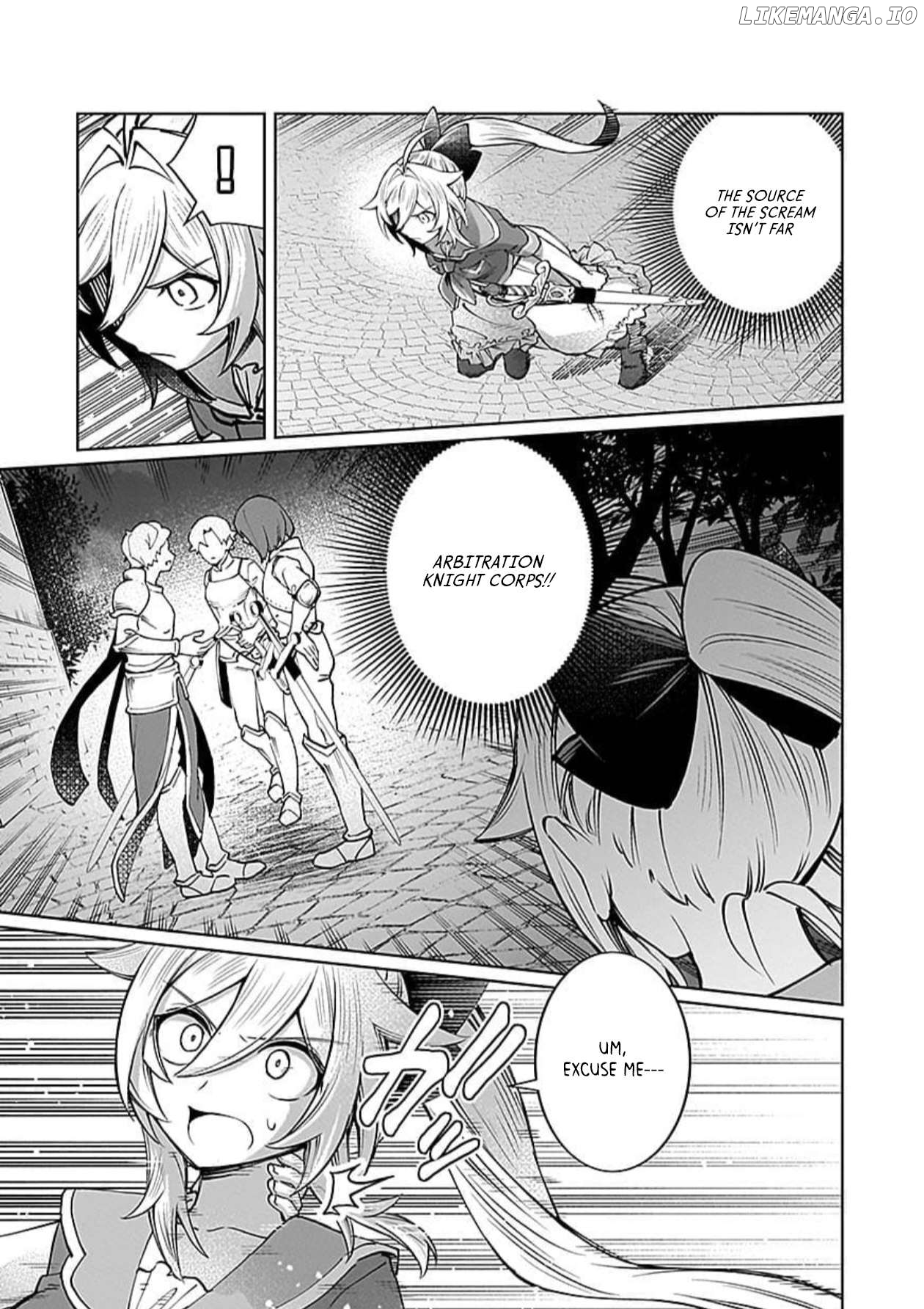 A girl who longed to be a "hero" aims to be a "hero" even if she falls into a vampire Chapter 7 - page 20