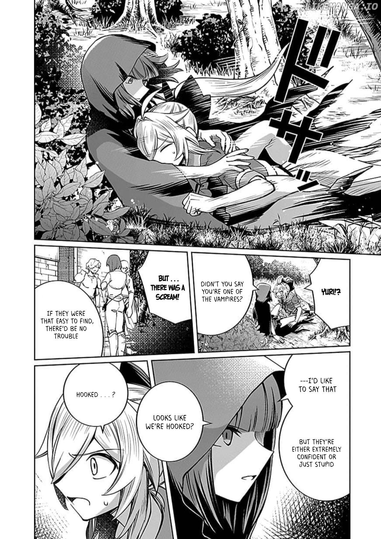A girl who longed to be a "hero" aims to be a "hero" even if she falls into a vampire Chapter 7 - page 21