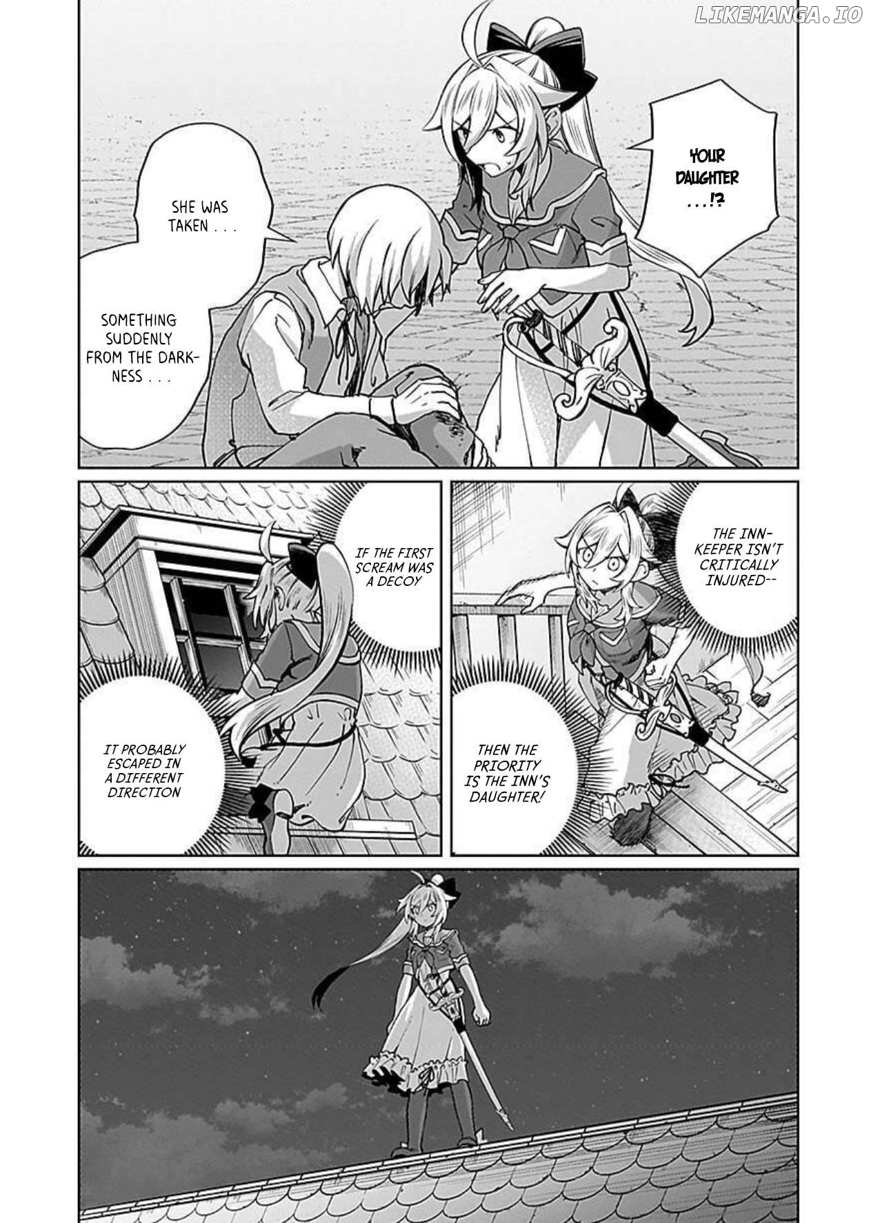 A girl who longed to be a "hero" aims to be a "hero" even if she falls into a vampire Chapter 7 - page 23