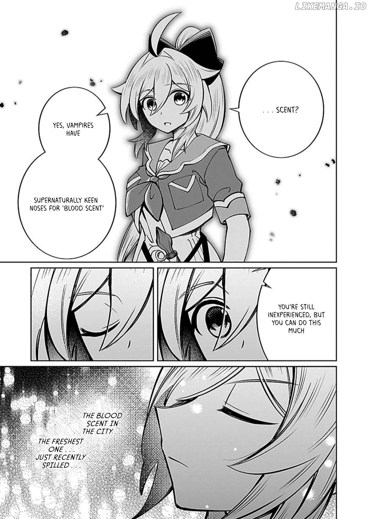 A girl who longed to be a "hero" aims to be a "hero" even if she falls into a vampire Chapter 7 - page 26