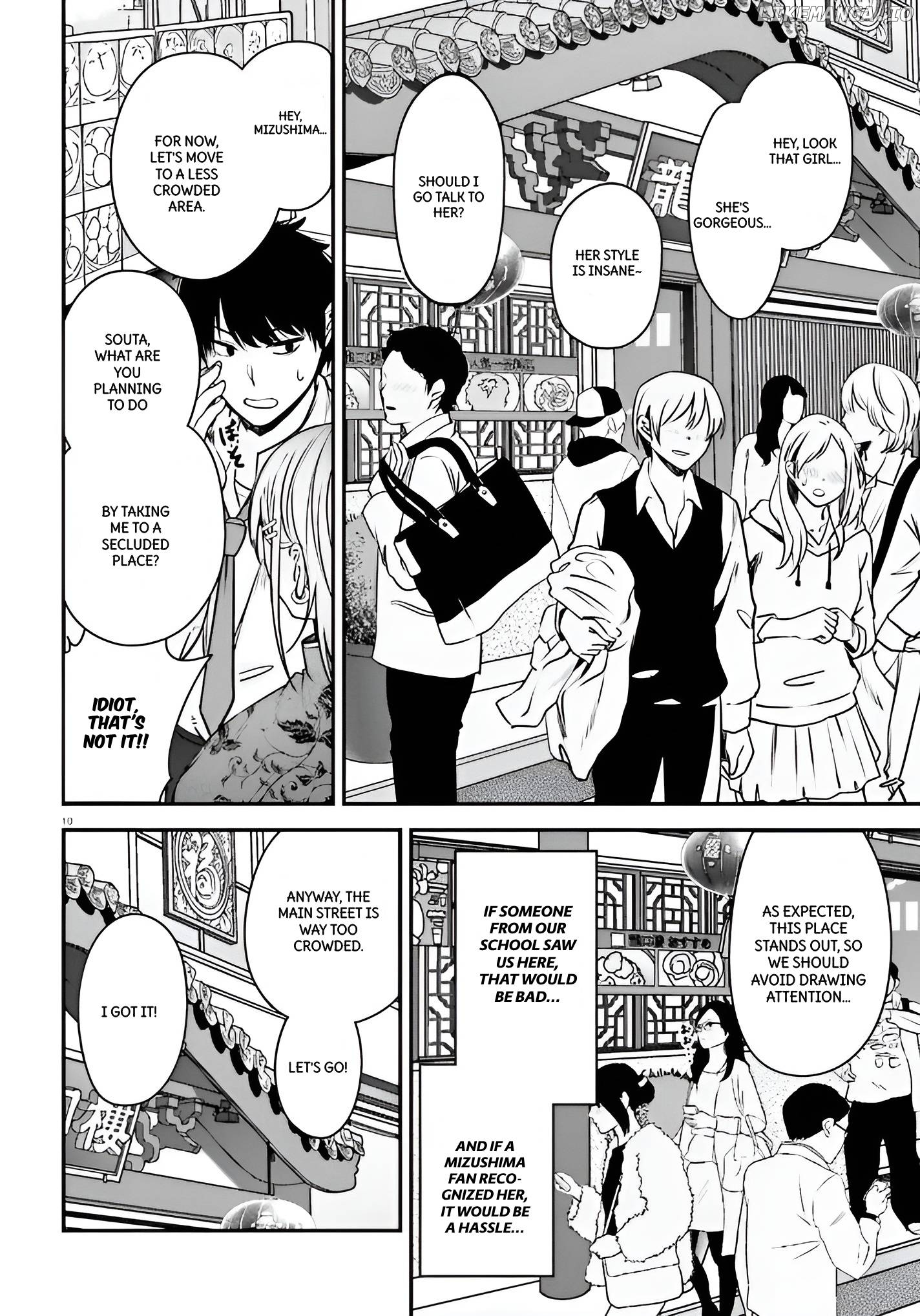 The Handsome Girl Who Stole My Girlfriend Seems to Be After Me Now Chapter 7 - page 10