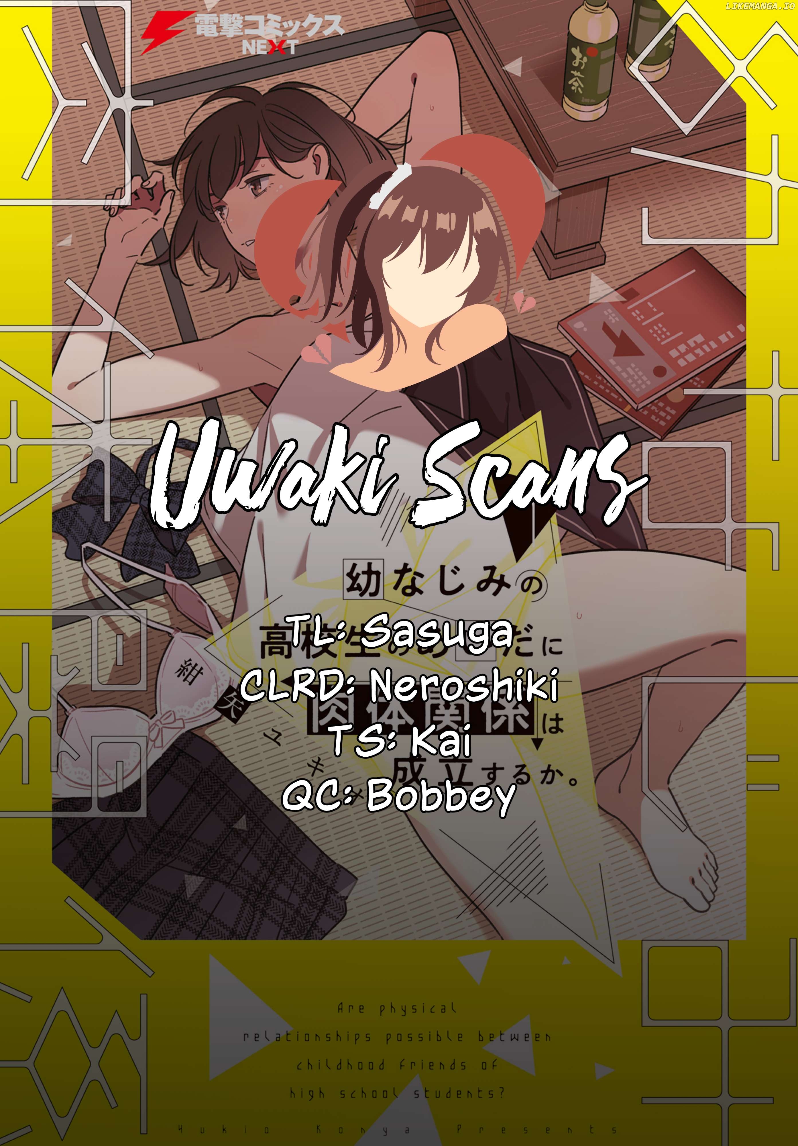 Osananajimi no Koukousei no Aida ni Nikutai Kankei wa Seiritsu suru ka. Chapter 7 - page 1