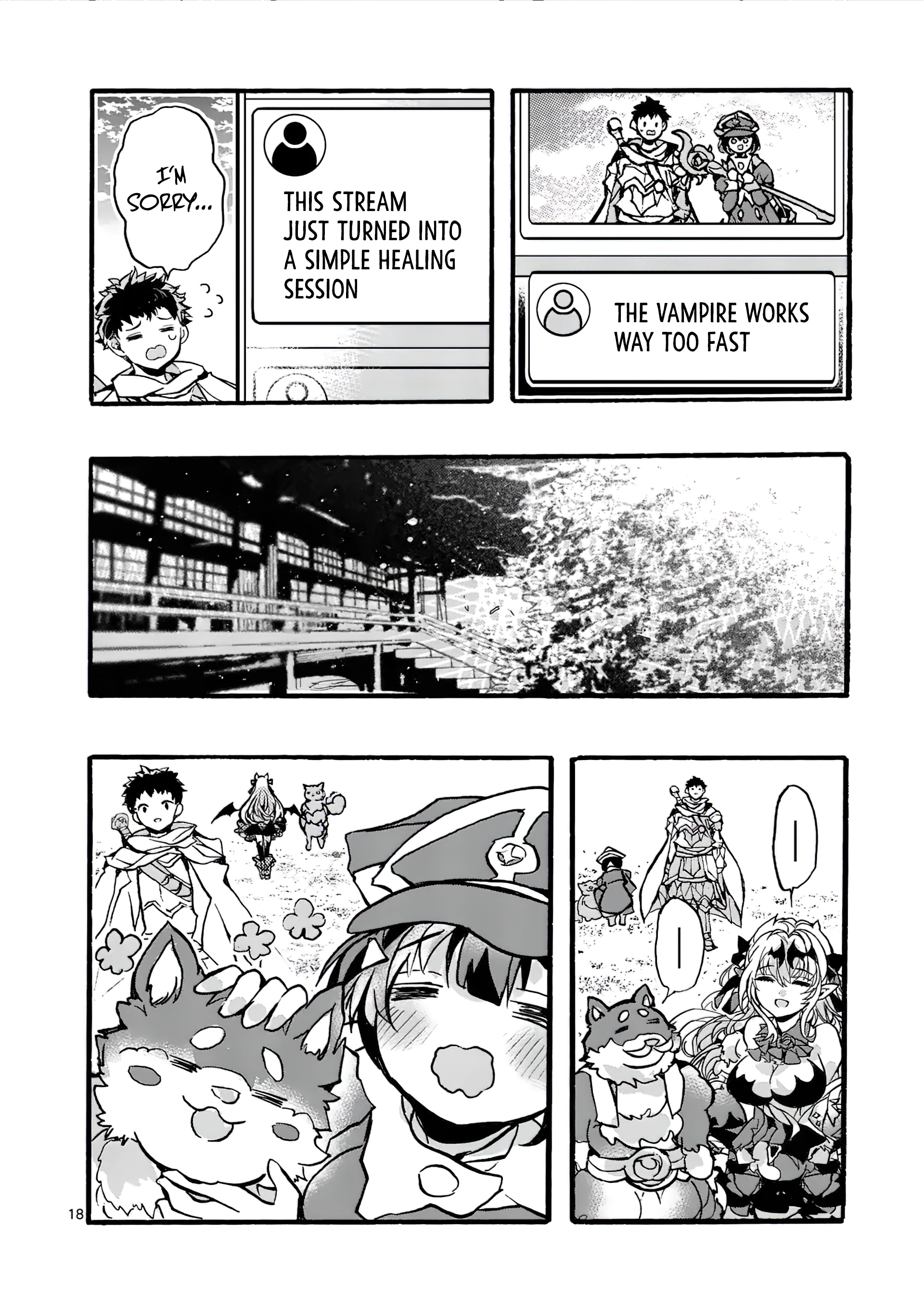 Yamiochi Yuusha no Haishin Haishin~Tsuihousare, Kakushi Boss Beya ni Hourikomareta Kekka, Boss to Tansakushagari Haishin wo Hajimeru~@comic Chapter 6.2 - page 9