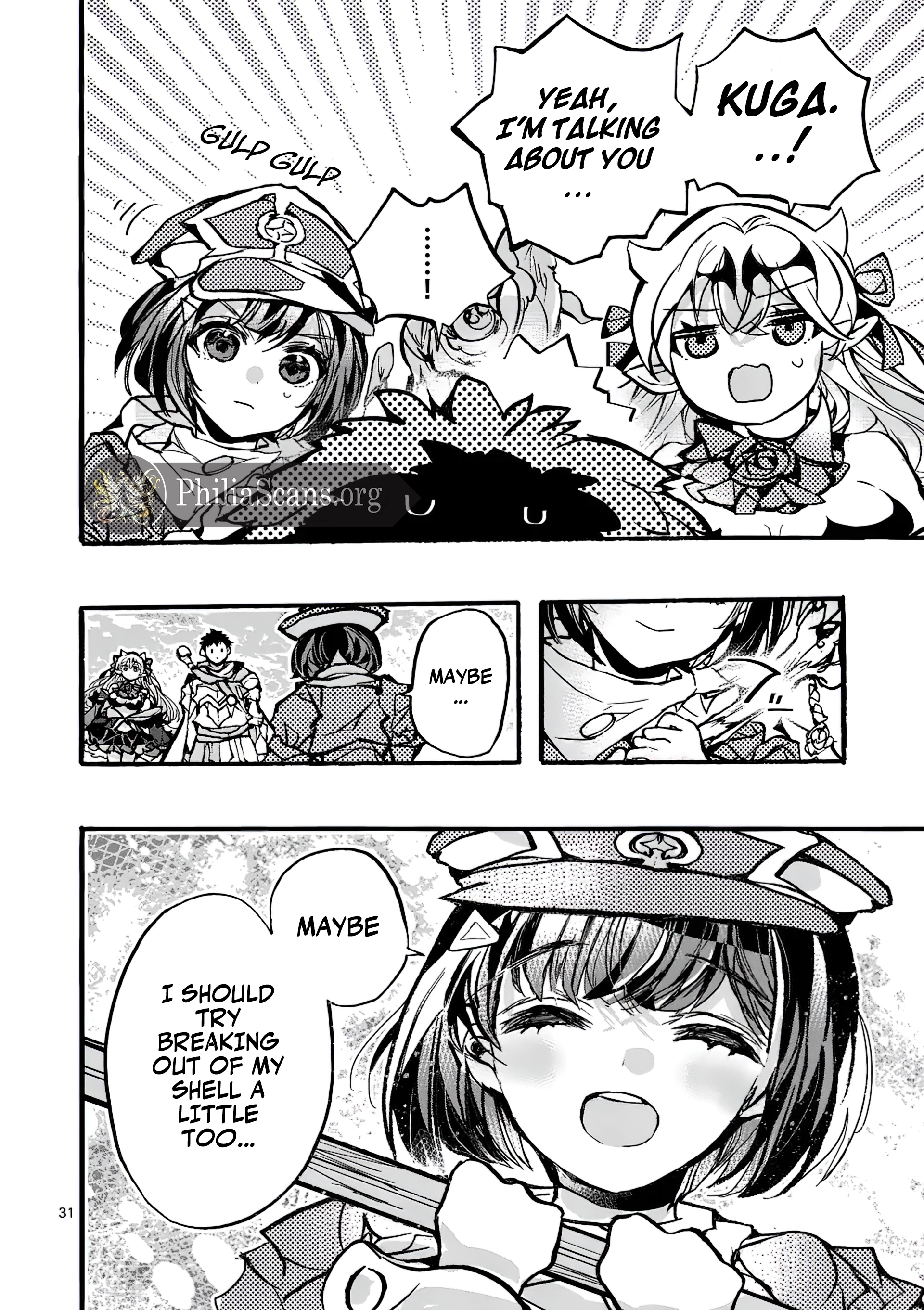 Yamiochi Yuusha no Haishin Haishin~Tsuihousare, Kakushi Boss Beya ni Hourikomareta Kekka, Boss to Tansakushagari Haishin wo Hajimeru~@comic Chapter 6.4 - page 3