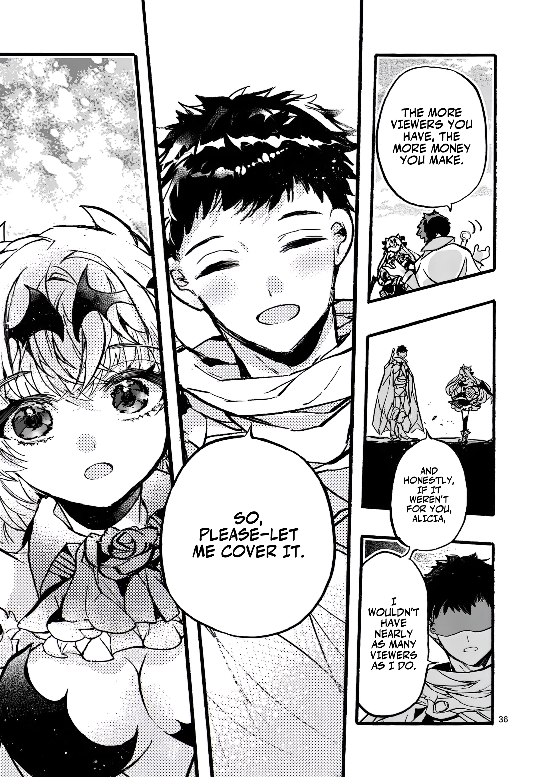 Yamiochi Yuusha no Haishin Haishin~Tsuihousare, Kakushi Boss Beya ni Hourikomareta Kekka, Boss to Tansakushagari Haishin wo Hajimeru~@comic Chapter 6.4 - page 8
