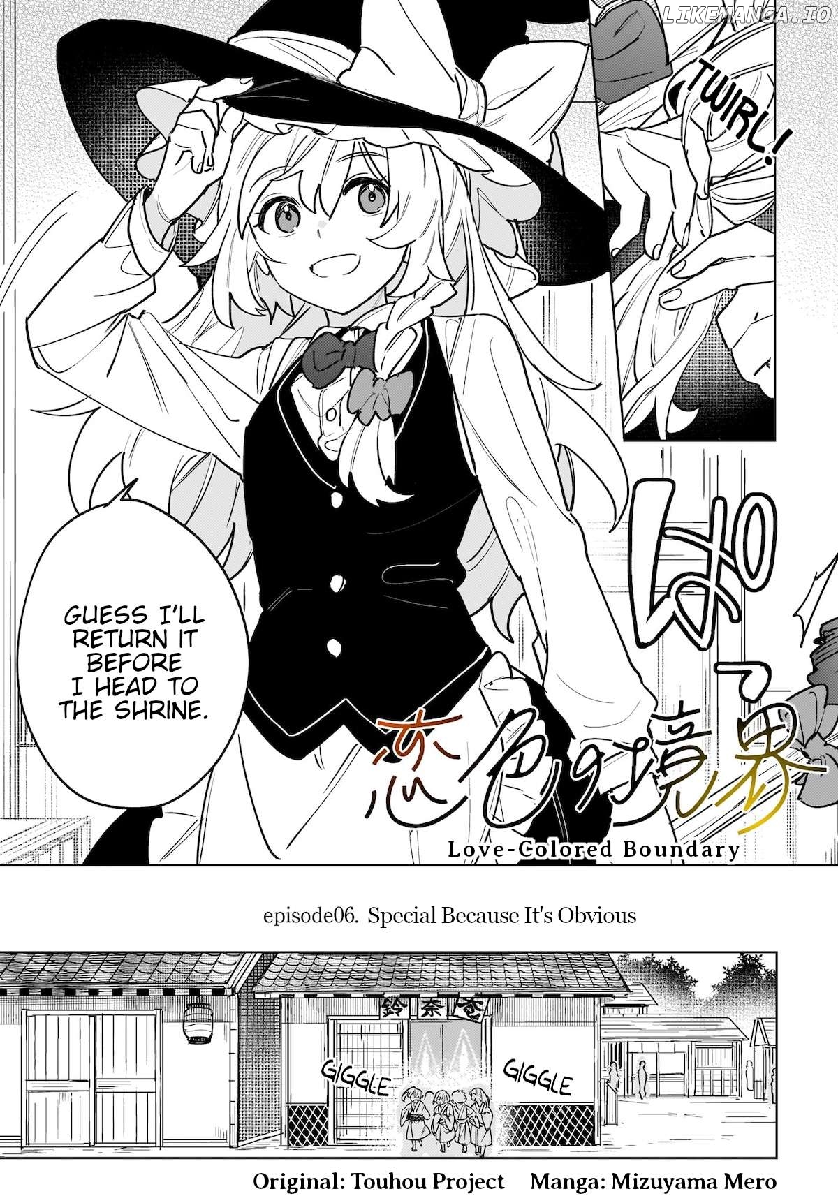 Border of Love Colors Chapter 6 - page 3