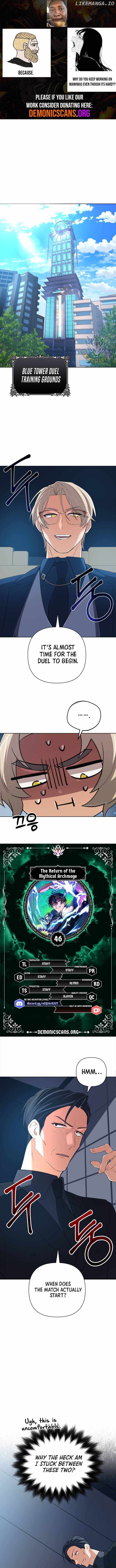 The Return of the Mythical Archmage Chapter 46 - page 1