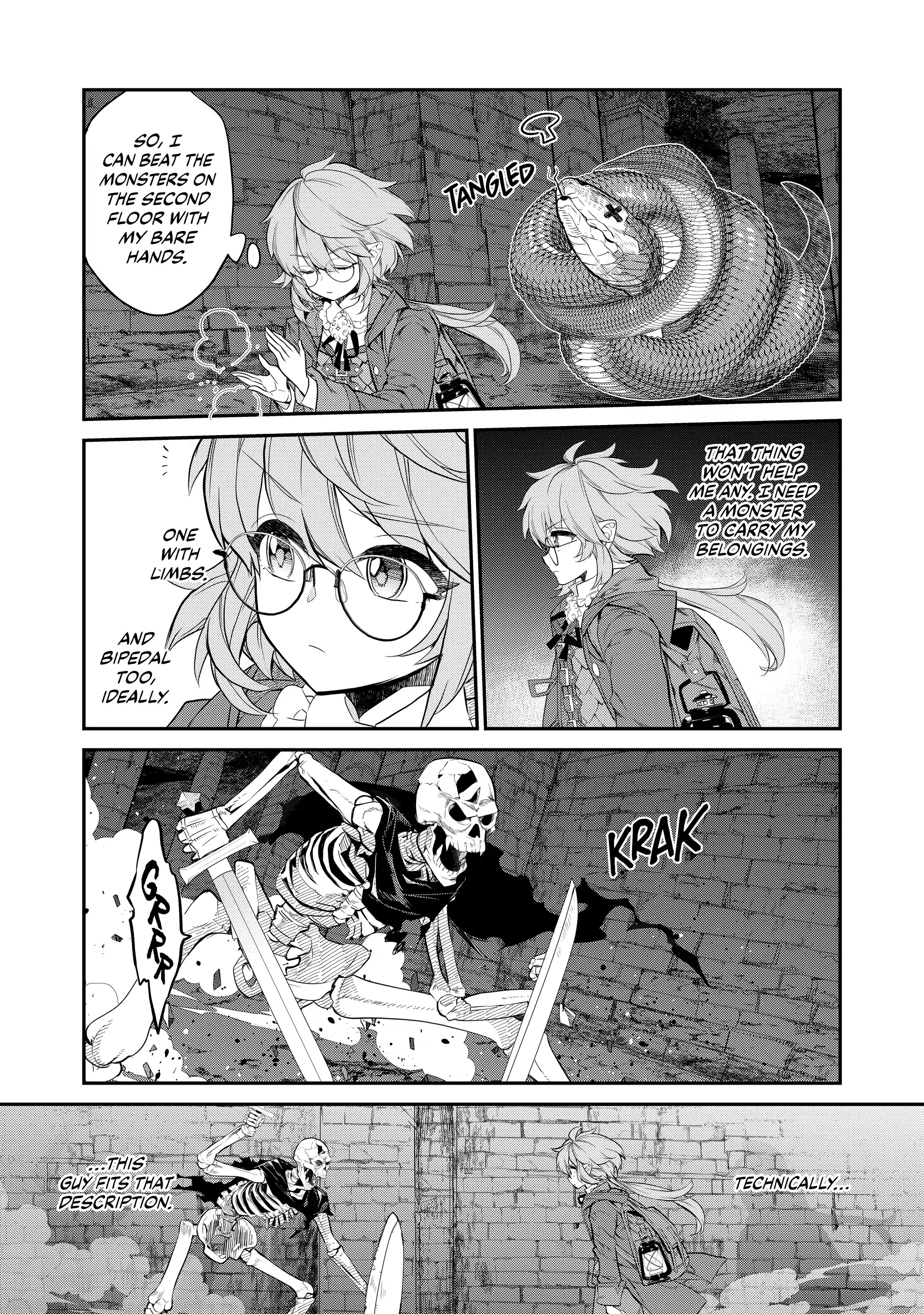 Kaketa Tsuki no Mercedes ~Kyuuketsuki no Kizoku ni Tensei Shitakedo Suterare Sounanode Dungeon wo Seihasuru~ @COMIC Chapter 5 - page 13