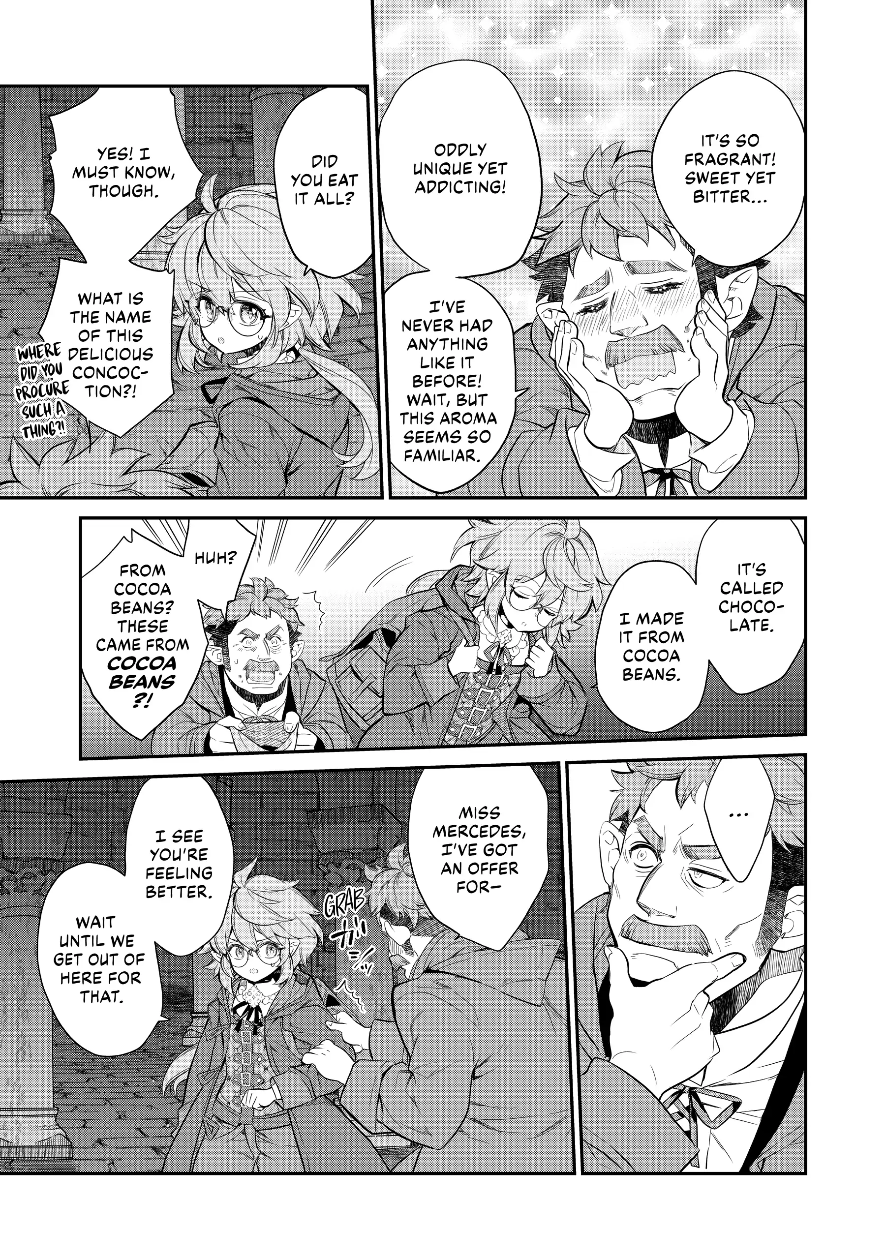 Kaketa Tsuki no Mercedes ~Kyuuketsuki no Kizoku ni Tensei Shitakedo Suterare Sounanode Dungeon wo Seihasuru~ @COMIC Chapter 5 - page 41
