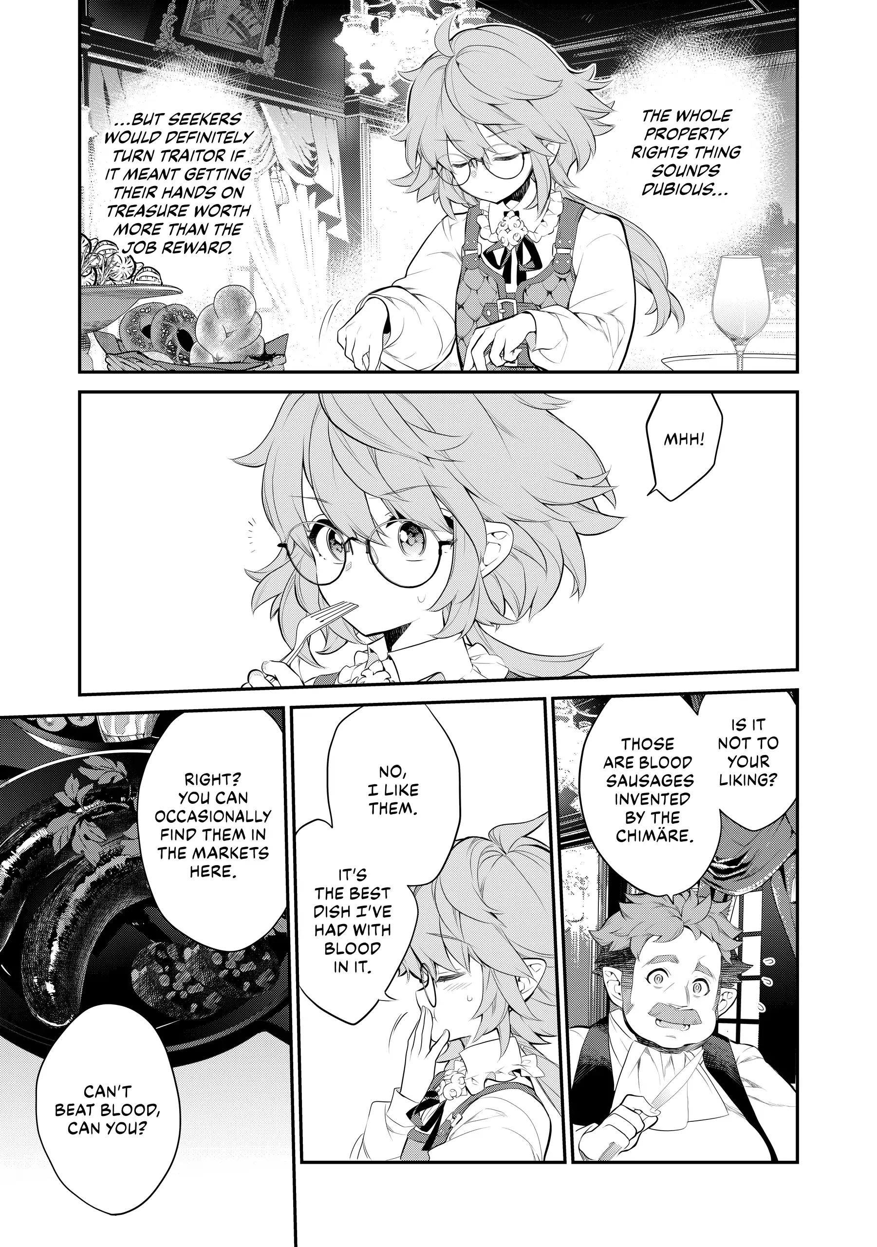 Kaketa Tsuki no Mercedes ~Kyuuketsuki no Kizoku ni Tensei Shitakedo Suterare Sounanode Dungeon wo Seihasuru~ @COMIC Chapter 6 - page 9
