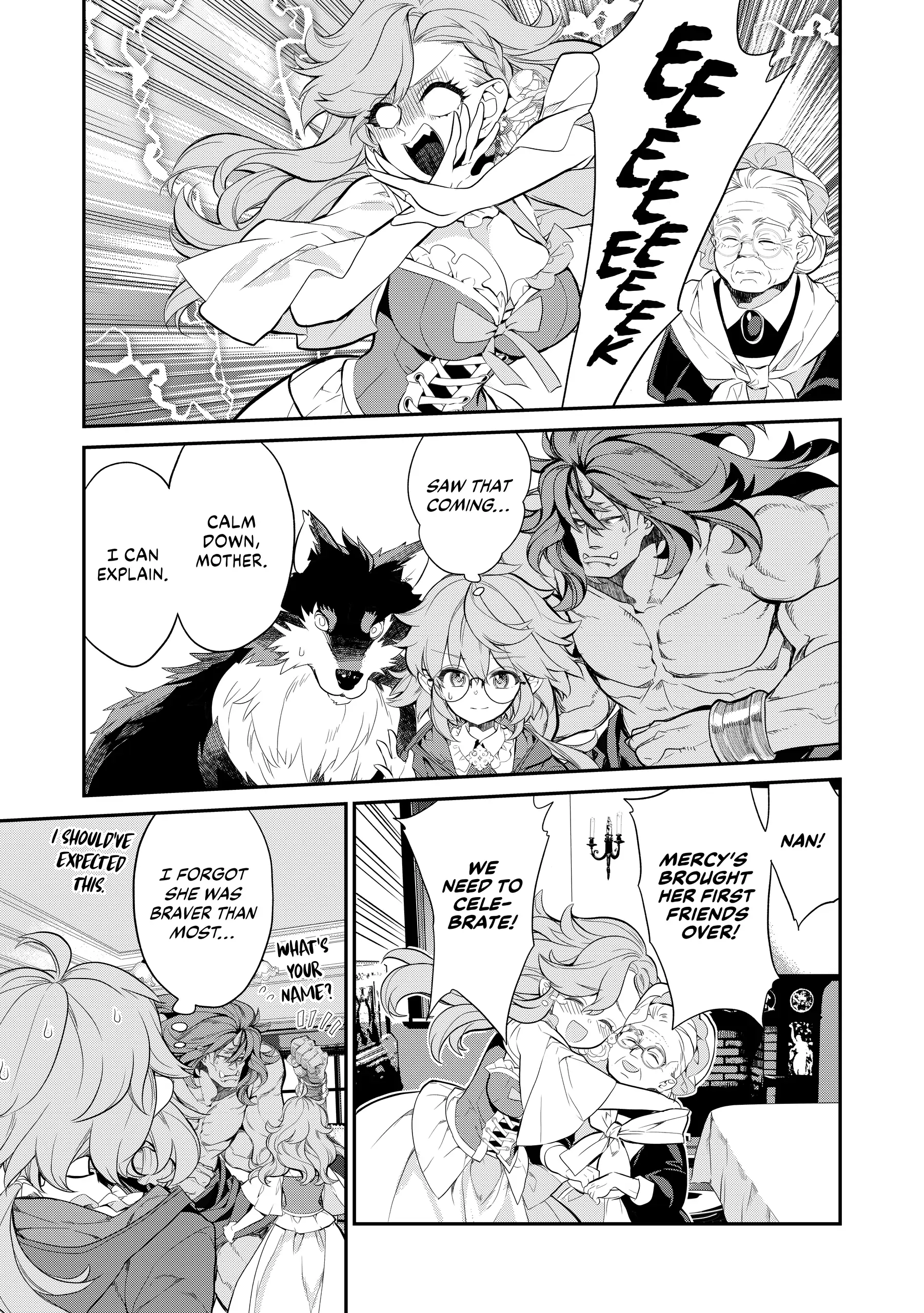 Kaketa Tsuki no Mercedes ~Kyuuketsuki no Kizoku ni Tensei Shitakedo Suterare Sounanode Dungeon wo Seihasuru~ @COMIC Chapter 7 - page 13