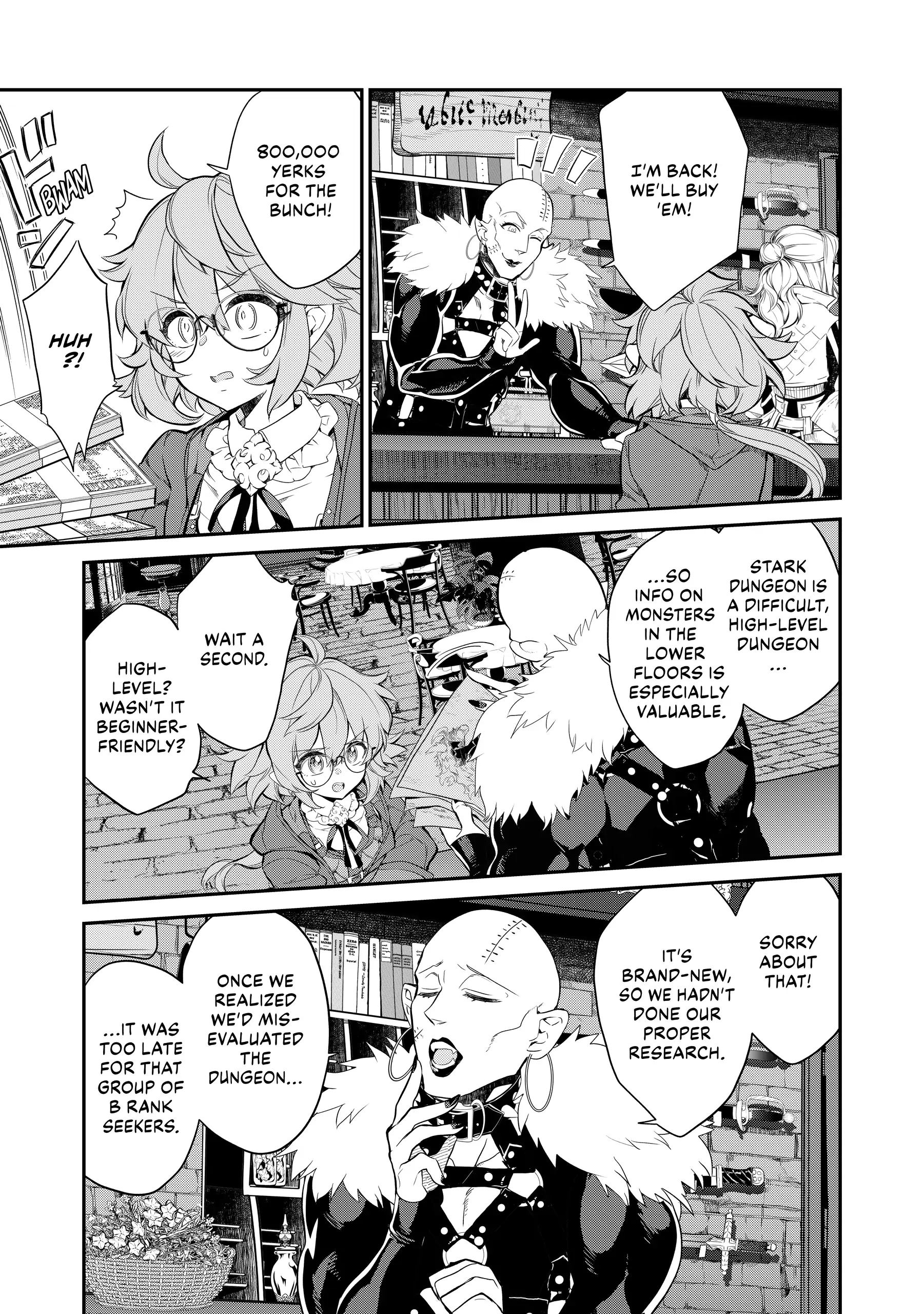 Kaketa Tsuki no Mercedes ~Kyuuketsuki no Kizoku ni Tensei Shitakedo Suterare Sounanode Dungeon wo Seihasuru~ @COMIC Chapter 7 - page 37