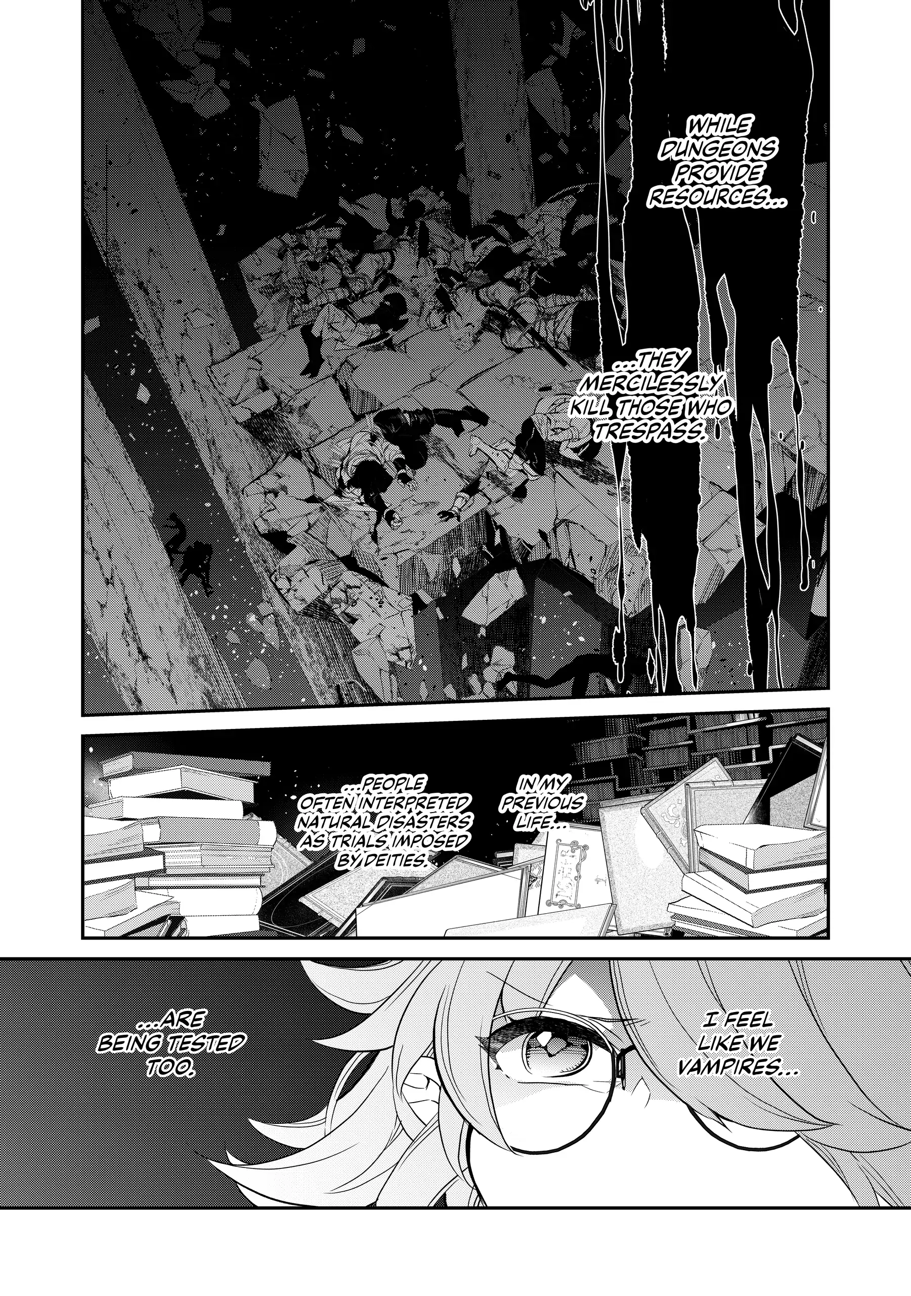 Kaketa Tsuki no Mercedes ~Kyuuketsuki no Kizoku ni Tensei Shitakedo Suterare Sounanode Dungeon wo Seihasuru~ @COMIC Chapter 8 - page 24
