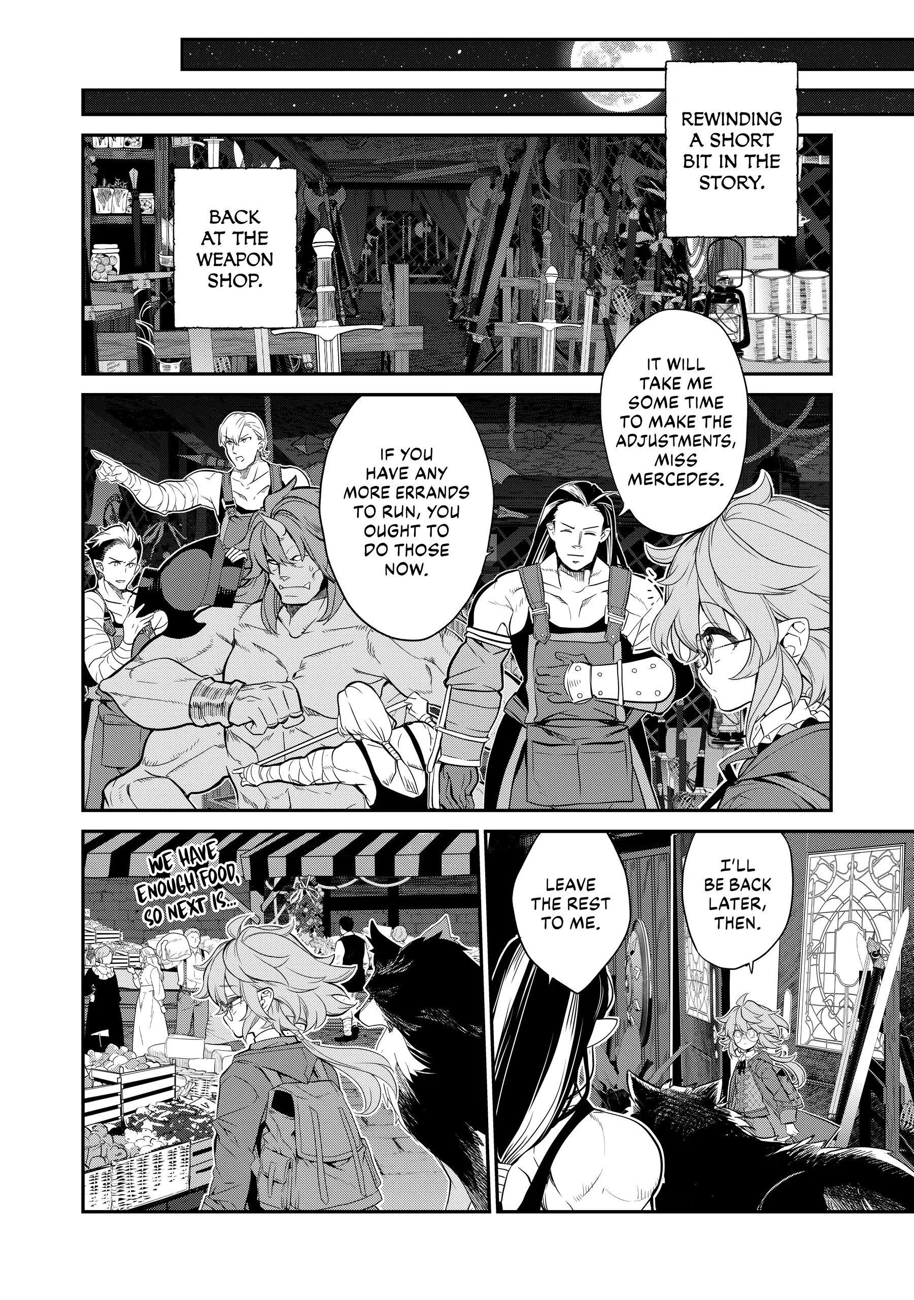 Kaketa Tsuki no Mercedes ~Kyuuketsuki no Kizoku ni Tensei Shitakedo Suterare Sounanode Dungeon wo Seihasuru~ @COMIC Chapter 8.5 - page 2
