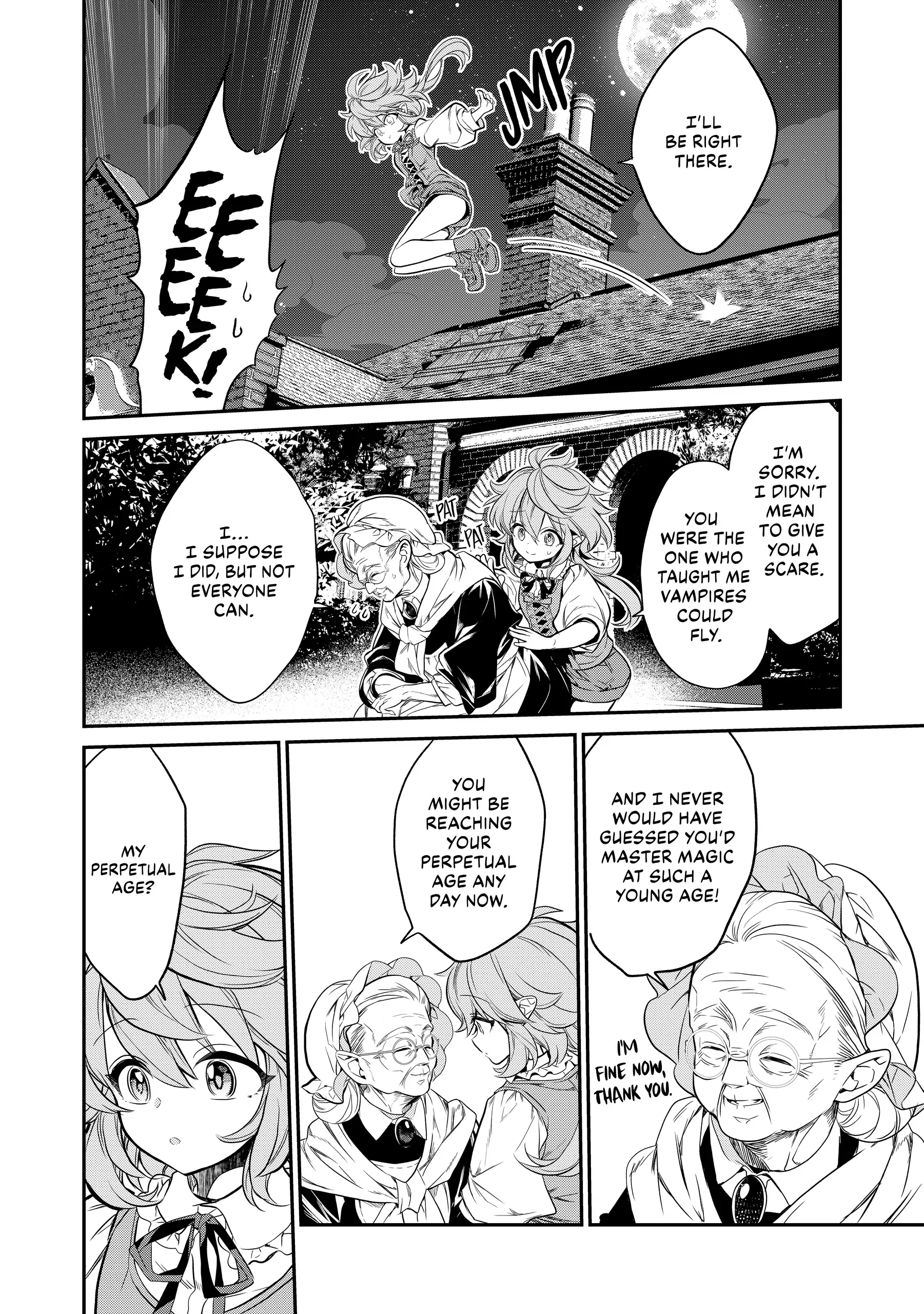 Kaketa Tsuki no Mercedes ~Kyuuketsuki no Kizoku ni Tensei Shitakedo Suterare Sounanode Dungeon wo Seihasuru~ @COMIC Chapter 3 - page 12