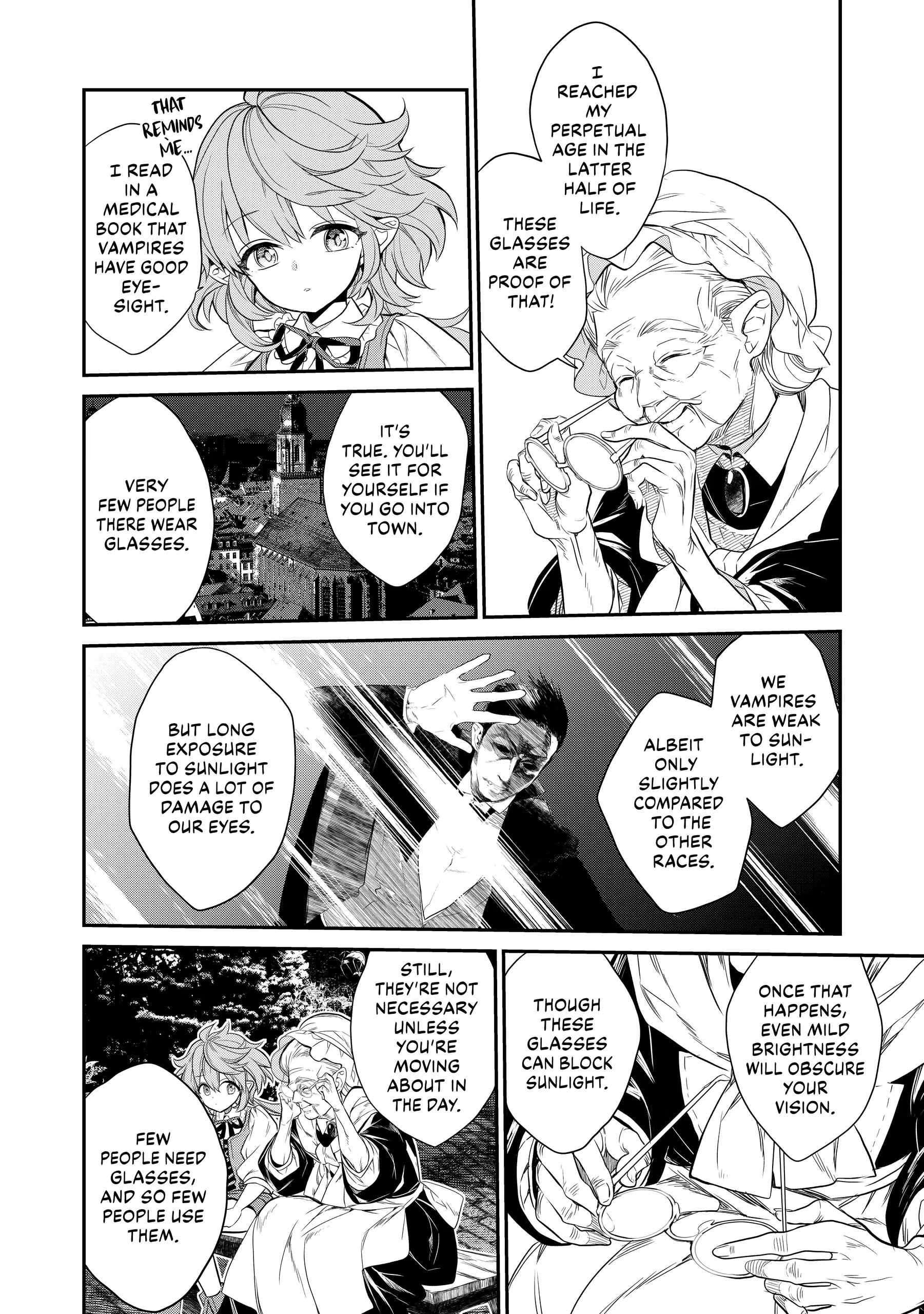 Kaketa Tsuki no Mercedes ~Kyuuketsuki no Kizoku ni Tensei Shitakedo Suterare Sounanode Dungeon wo Seihasuru~ @COMIC Chapter 3 - page 14