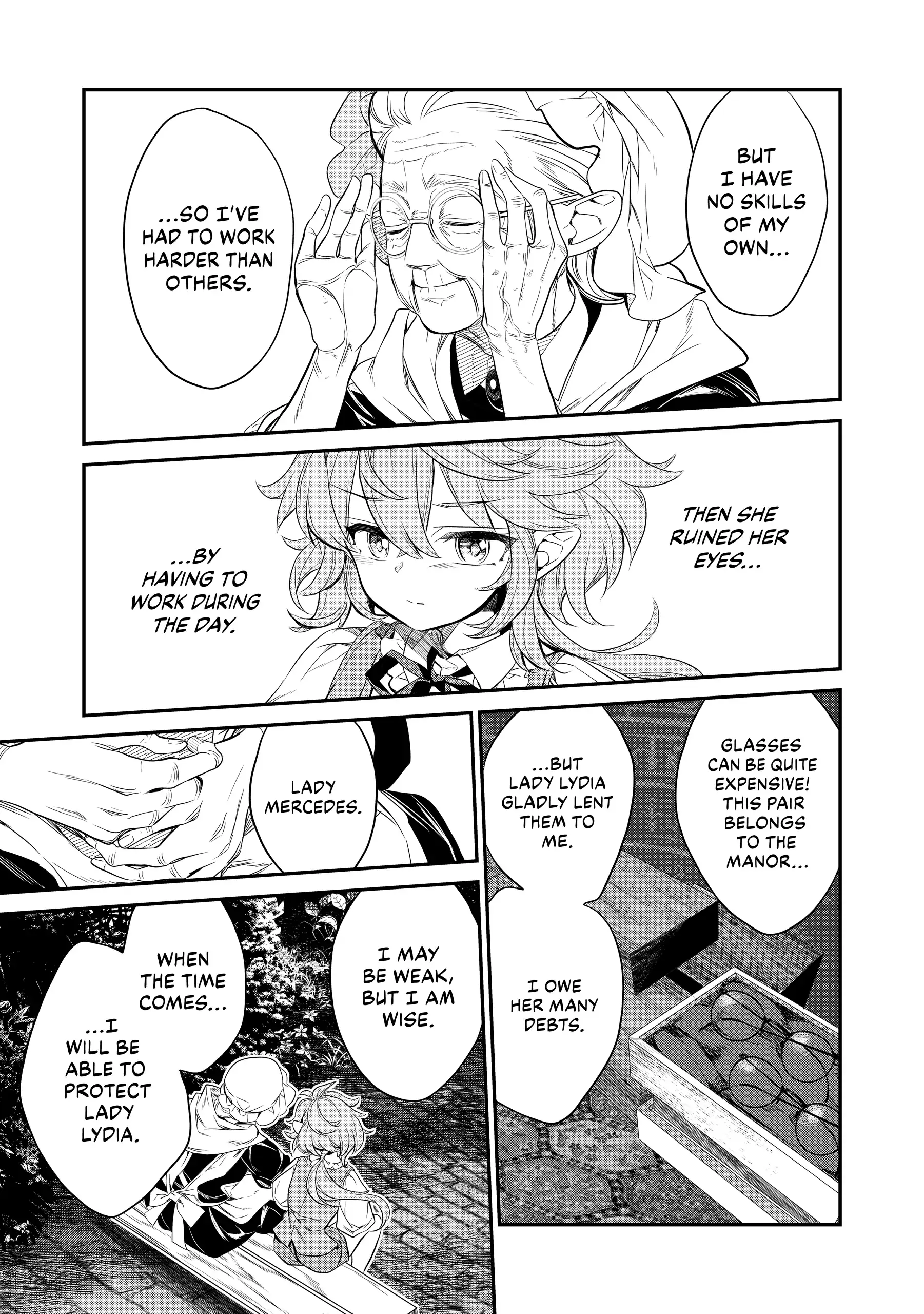 Kaketa Tsuki no Mercedes ~Kyuuketsuki no Kizoku ni Tensei Shitakedo Suterare Sounanode Dungeon wo Seihasuru~ @COMIC Chapter 3 - page 15