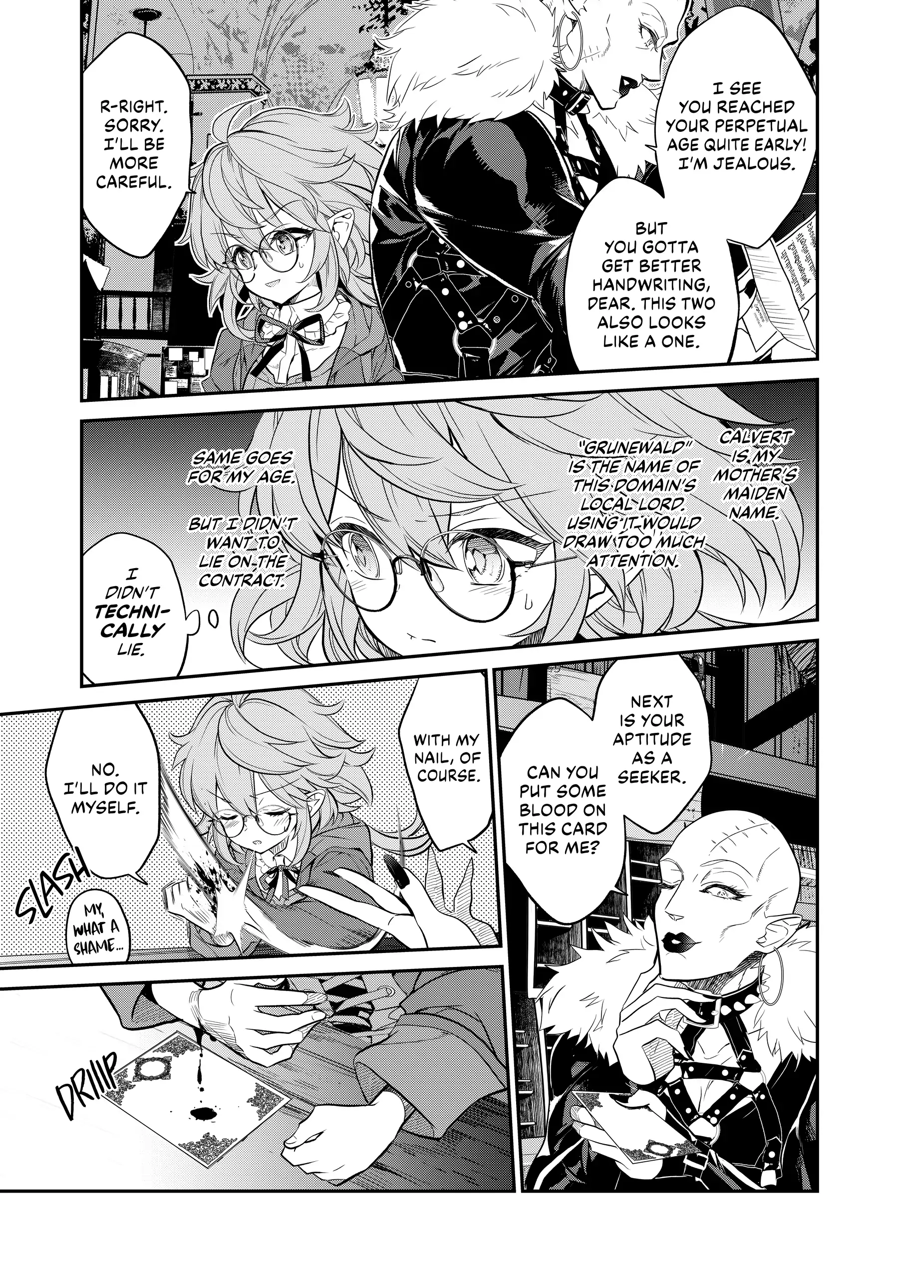 Kaketa Tsuki no Mercedes ~Kyuuketsuki no Kizoku ni Tensei Shitakedo Suterare Sounanode Dungeon wo Seihasuru~ @COMIC Chapter 3 - page 25