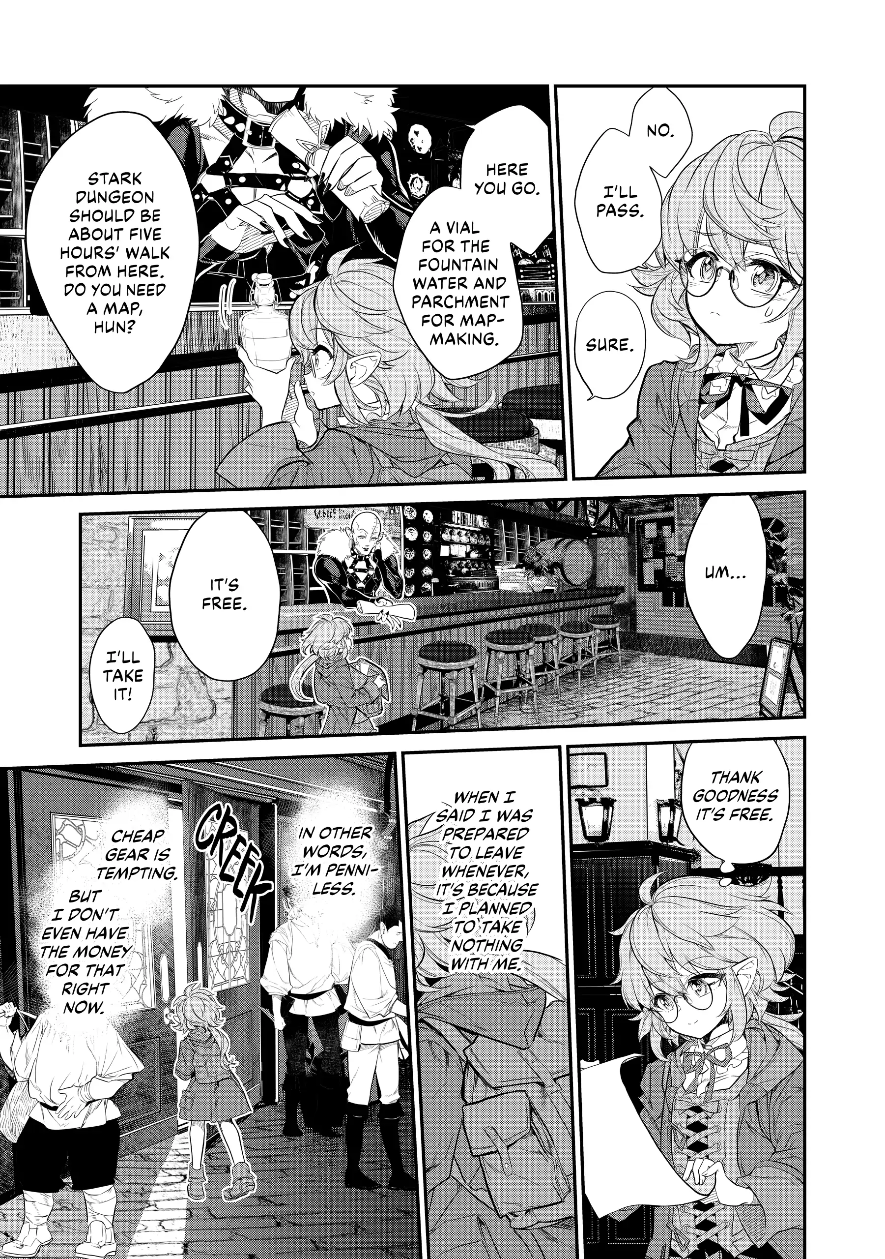 Kaketa Tsuki no Mercedes ~Kyuuketsuki no Kizoku ni Tensei Shitakedo Suterare Sounanode Dungeon wo Seihasuru~ @COMIC Chapter 3 - page 29