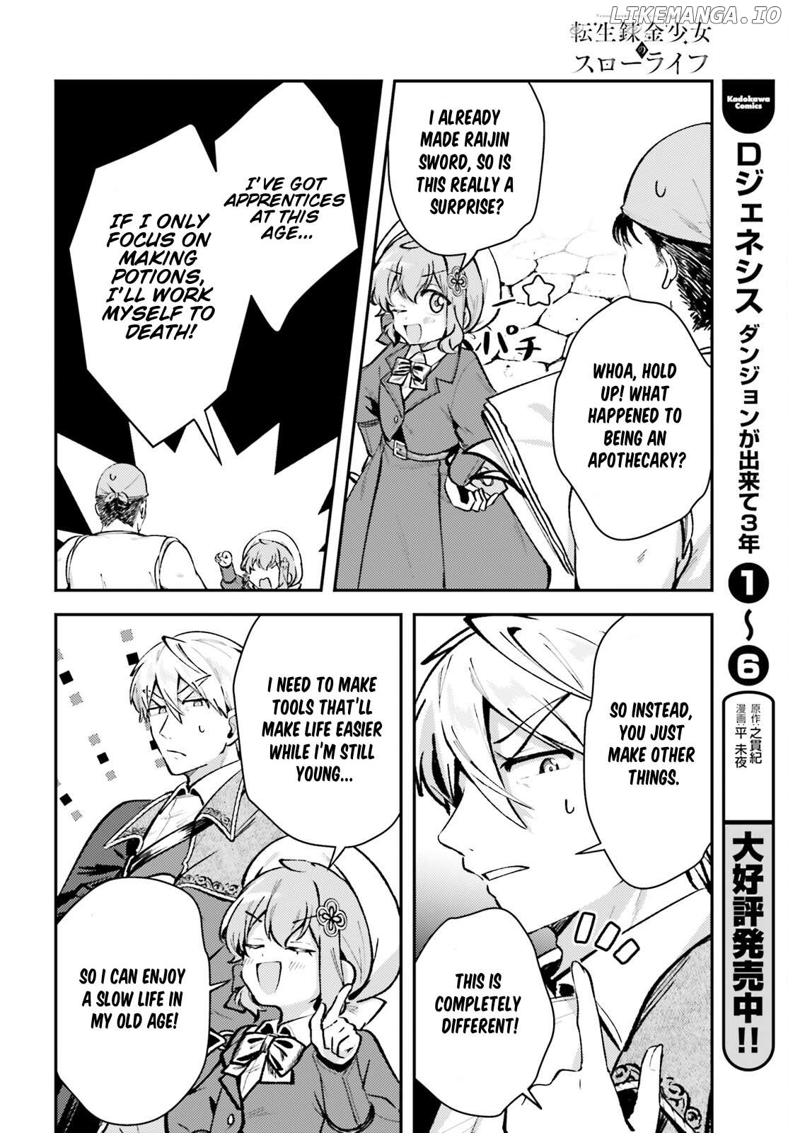 Tensei Renkin Shoujo no Slow Life Chapter 9 - page 18