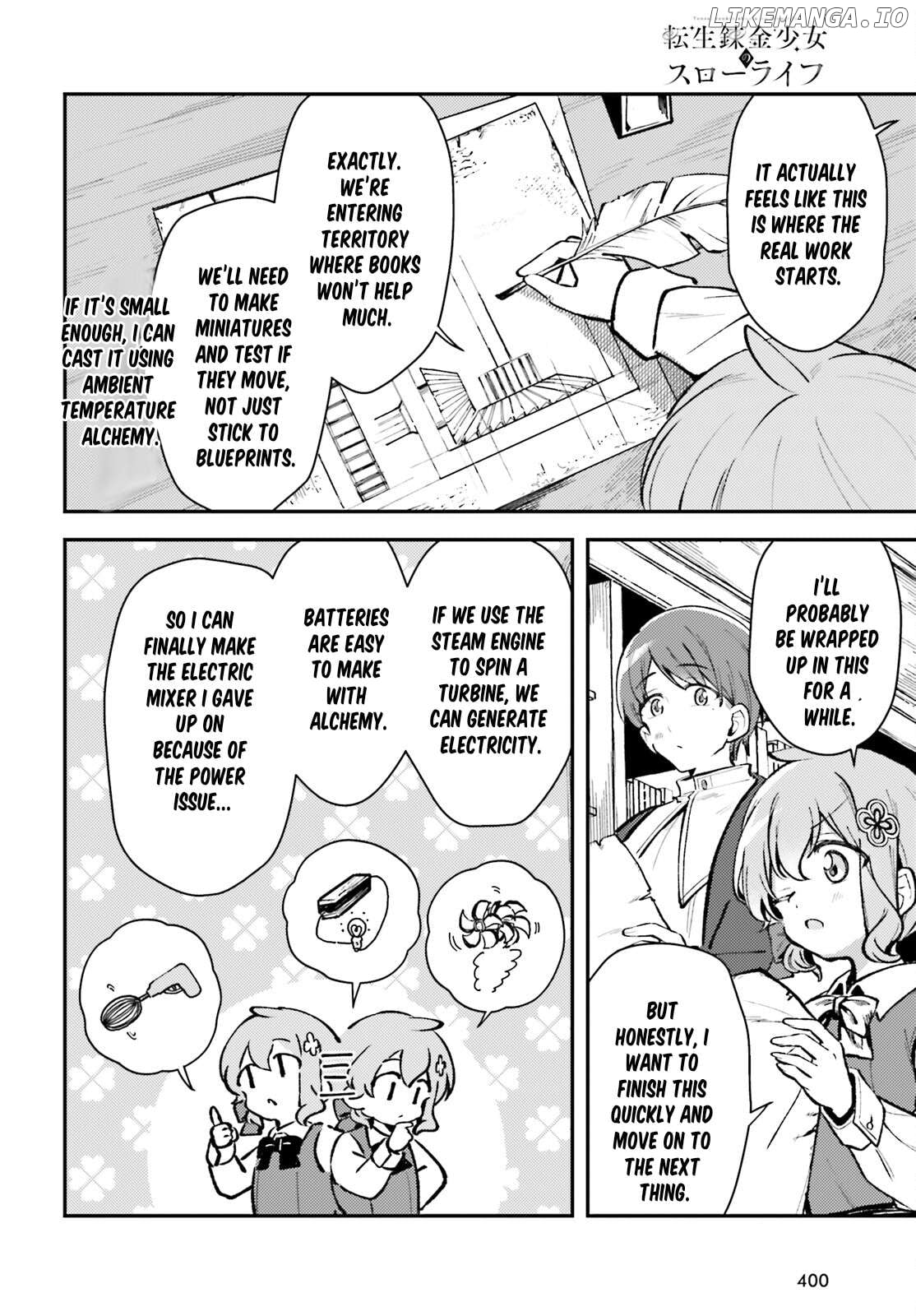 Tensei Renkin Shoujo no Slow Life Chapter 10 - page 16