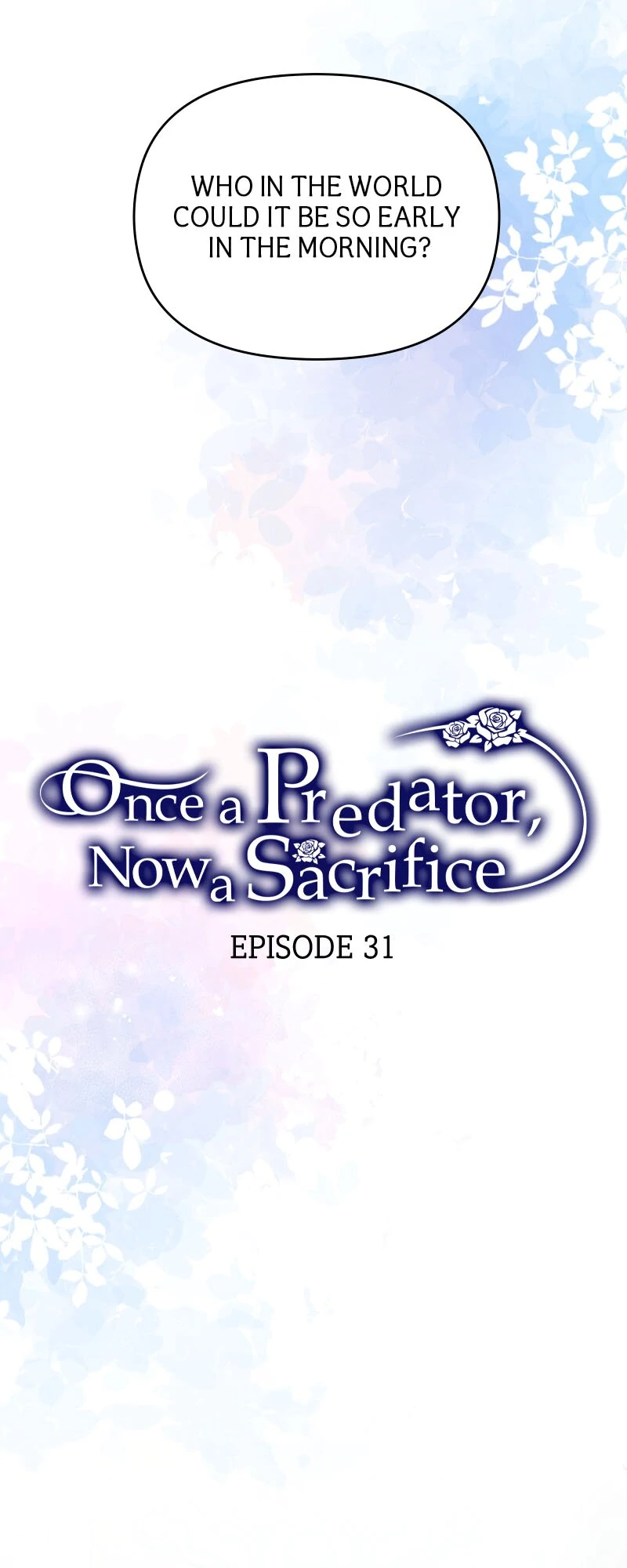 Once a Predator, Now a Sacrifice [Official] Chapter 31 - page 7