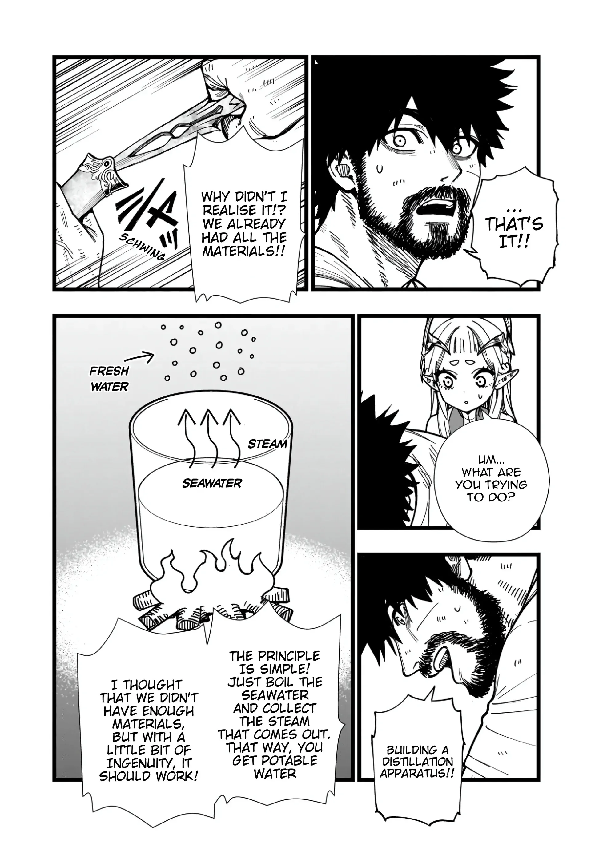 Senki Survival Saga: Isekai no Unmei o Kaketa Mujintou Fujun Iseikouyuu Chapter 10 - page 4