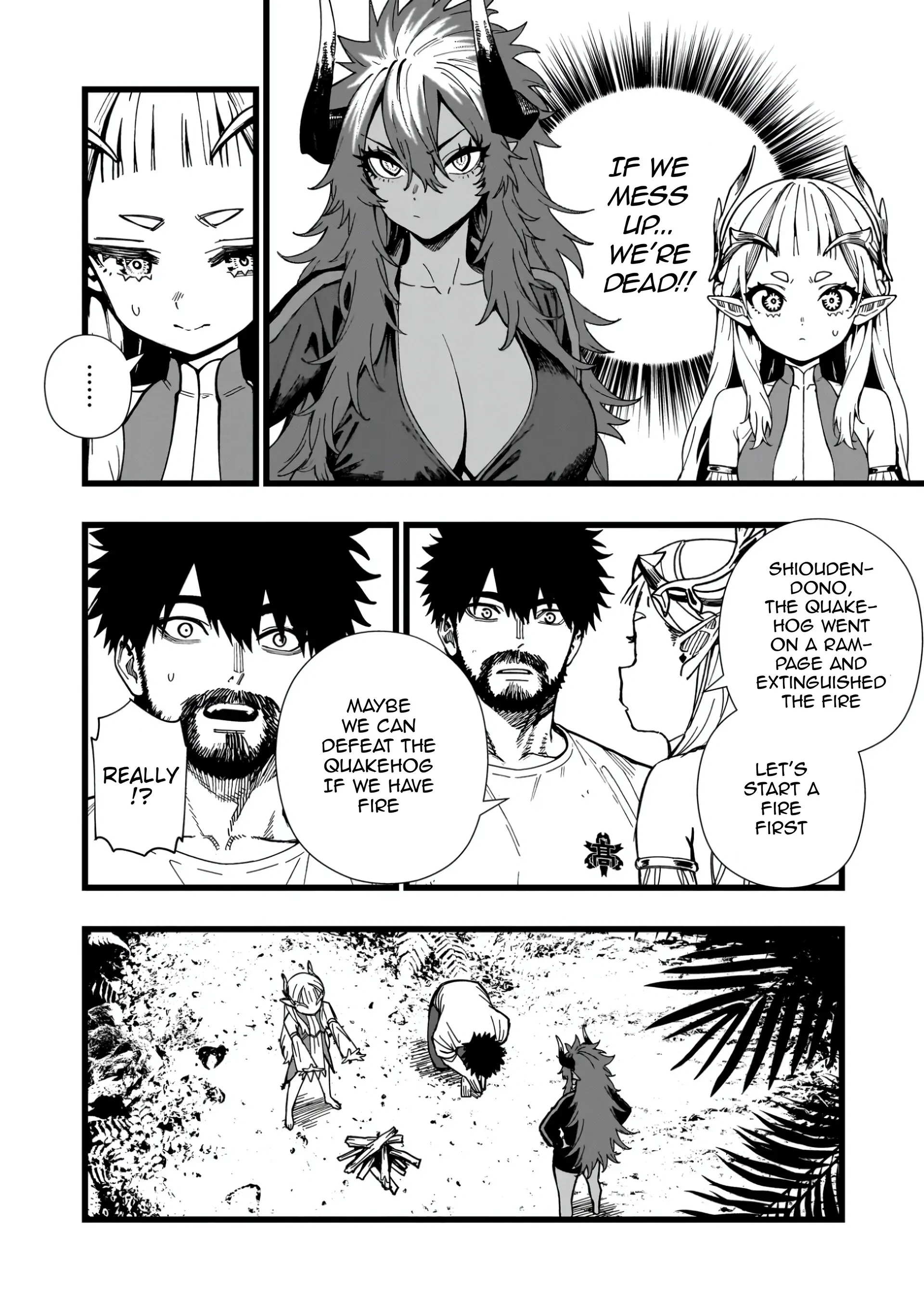 Senki Survival Saga: Isekai no Unmei o Kaketa Mujintou Fujun Iseikouyuu Chapter 12 - page 14