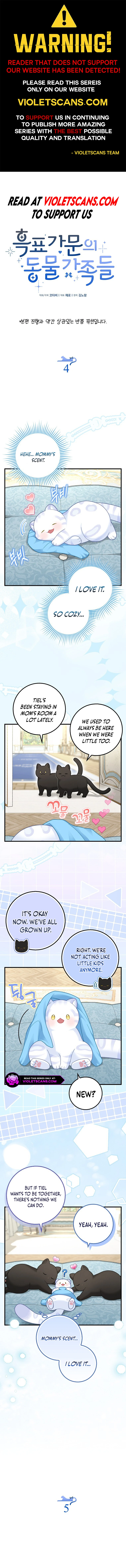 Baby Snow Leopard of the Black Leopard Family Chapter 30.5 - page 1