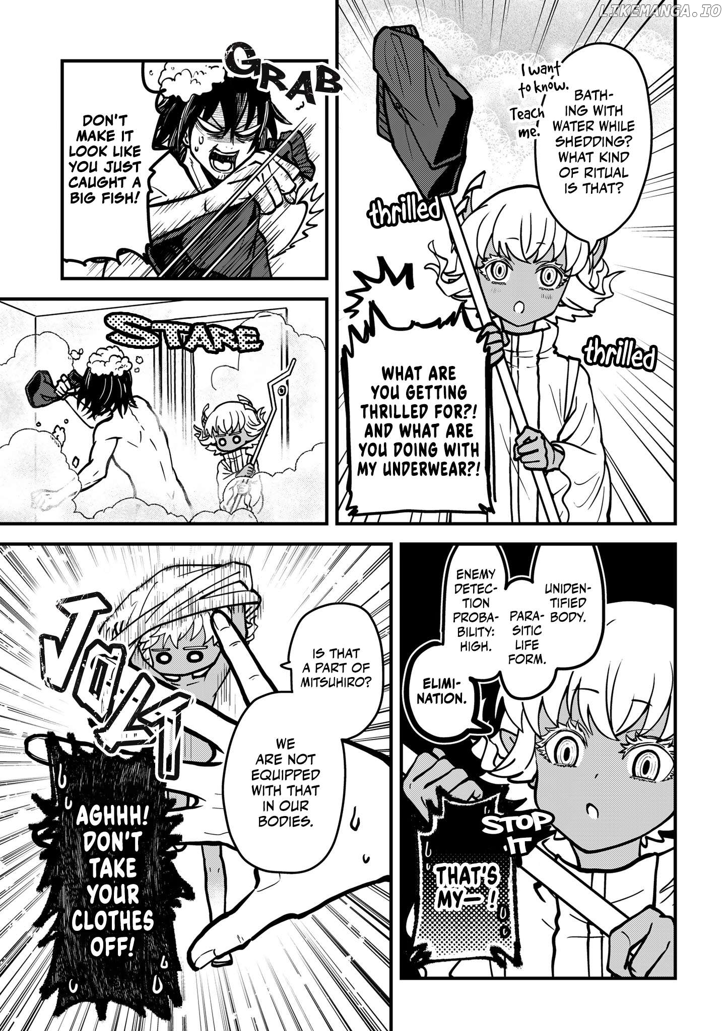 Isourou Tenshi ~Hajimete no Chikyuu Seikatsu~ Chapter 3 - page 9