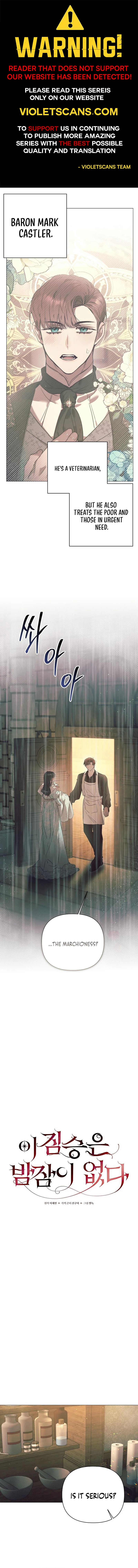 The Beast Won’t Let Me Sleep Chapter 20 - page 1