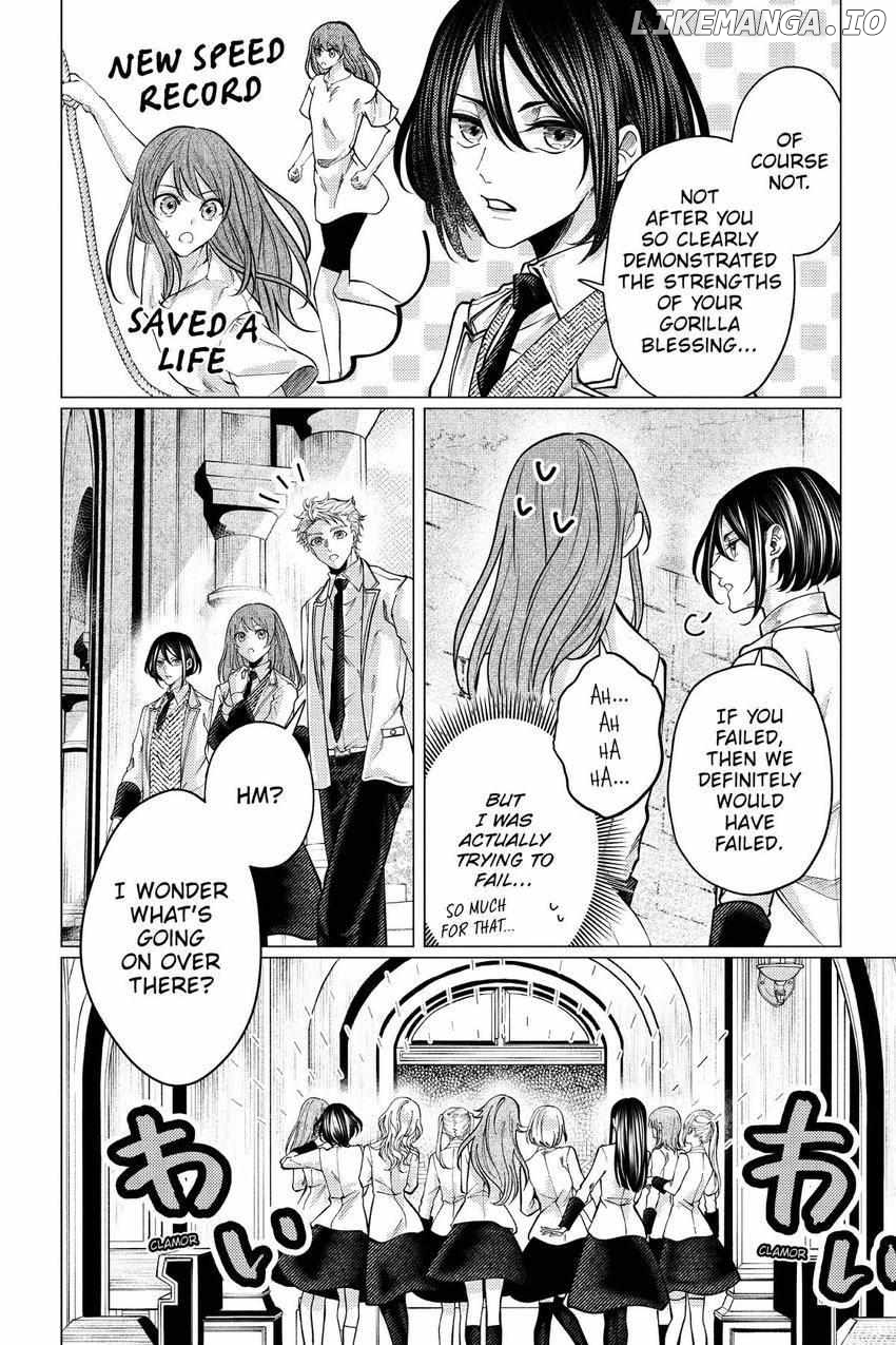 The young lady, who was blessed by the Gorilla God, is adored in the Royal Knight Order. Chapter 4 - page 5