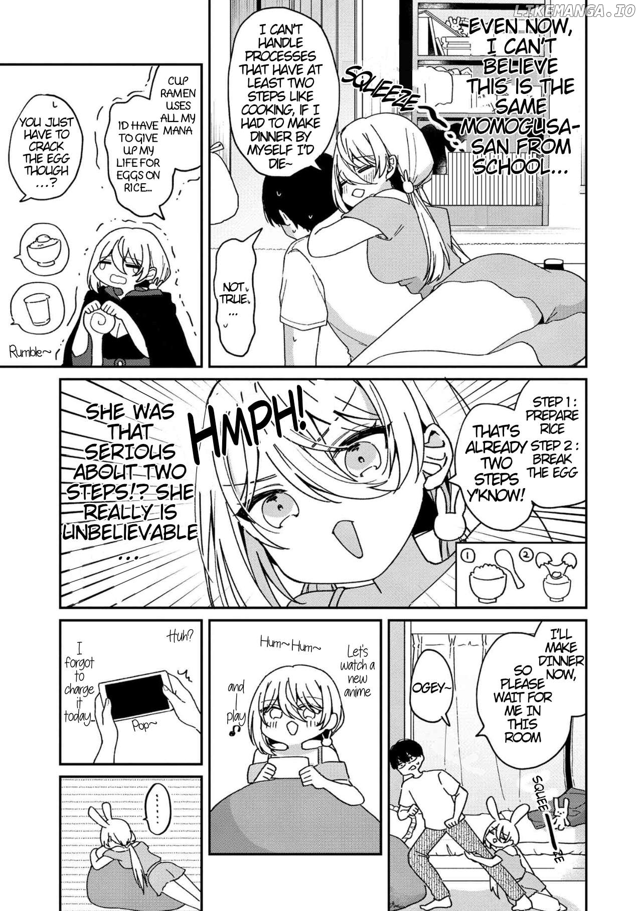 Momogusa-san ga Momogusa Sugiru!! Chapter 2 - page 3