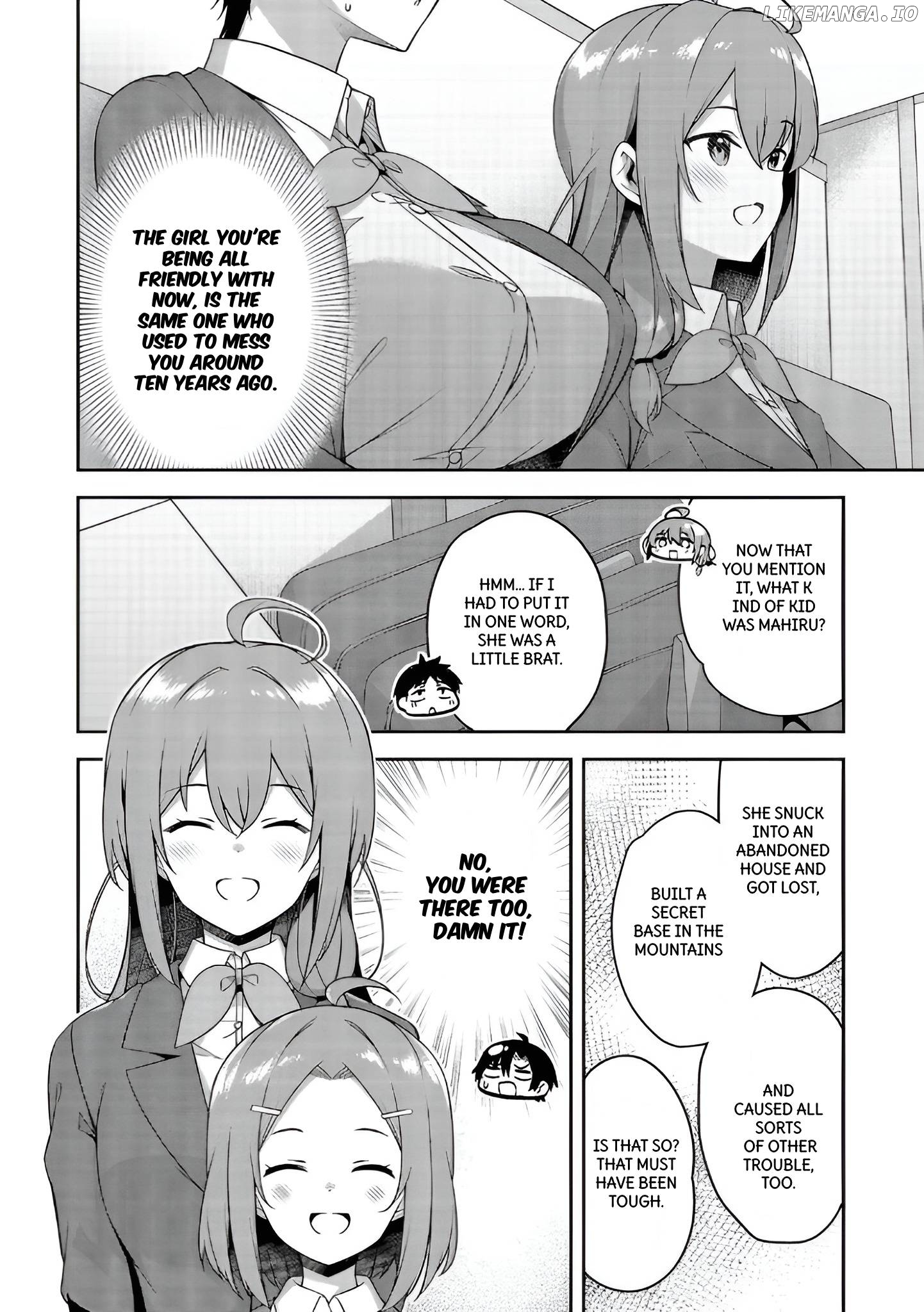 That Stupid Runt Who Reunited with Me After 10 Years Is Now Transformed into a Beautiful and Innocent High School Girl Chapter 6 - page 4