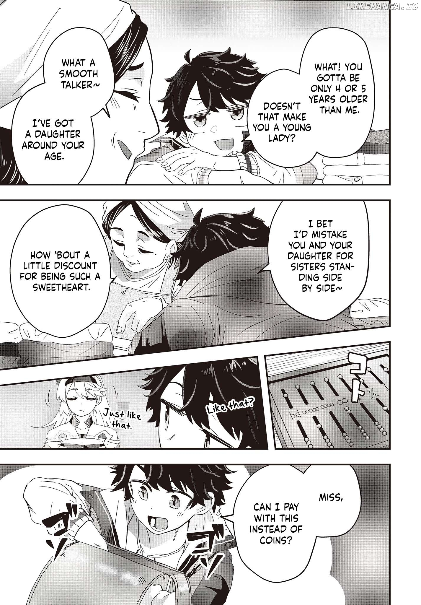 Muteki Shounin no Isekai Nariagari Monogatari ~Gendai no Seihin o Jizai ni Toriyoseru Sukiru ga Aru Node Isekai de wa Rakushoudesu~ Chapter 5 - page 19