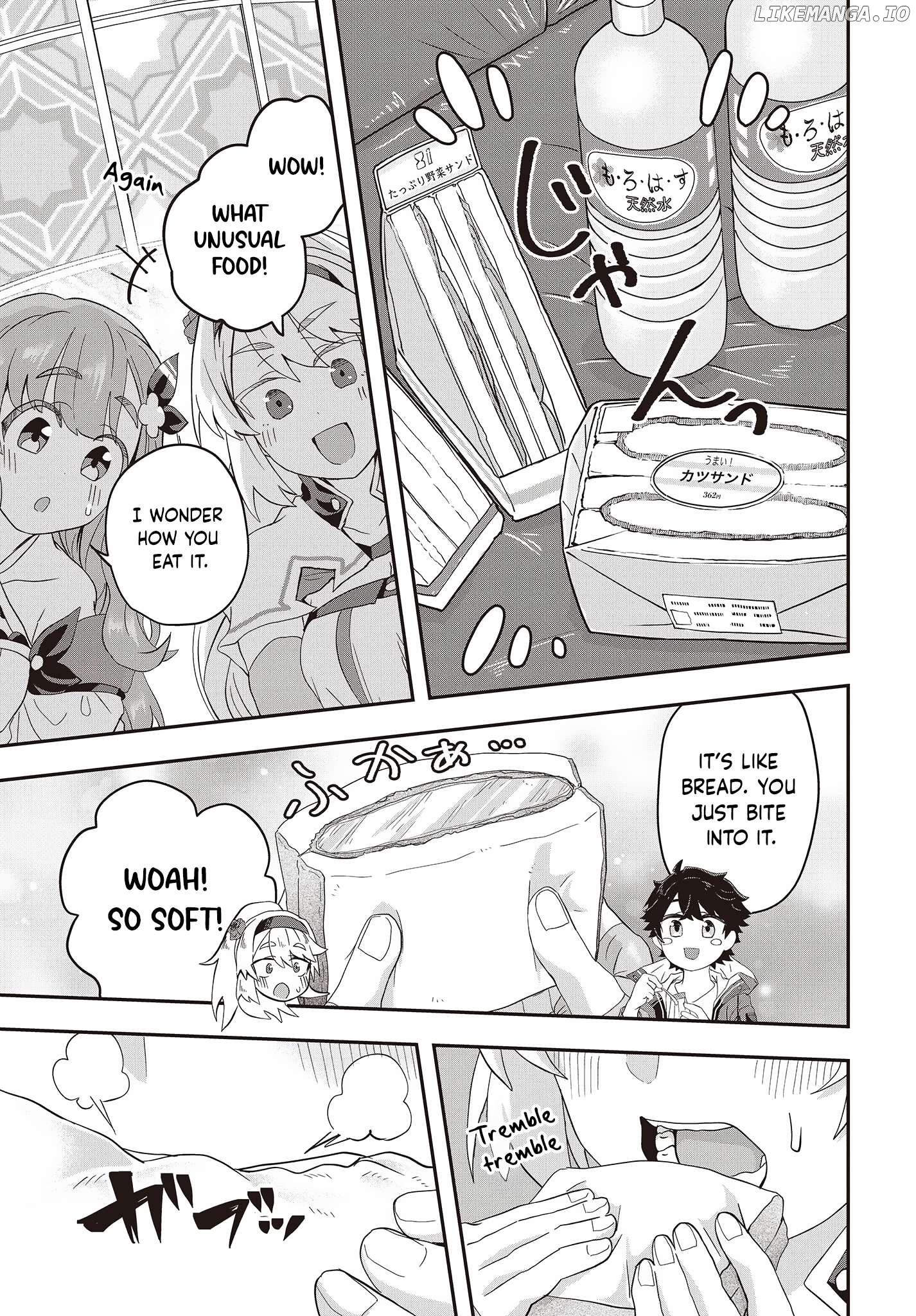 Muteki Shounin no Isekai Nariagari Monogatari ~Gendai no Seihin o Jizai ni Toriyoseru Sukiru ga Aru Node Isekai de wa Rakushoudesu~ Chapter 5 - page 3