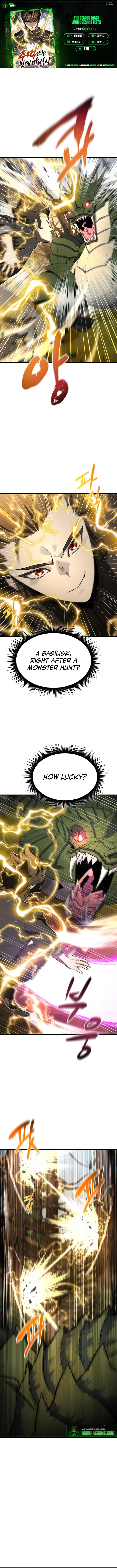 The Genius Mage Who Uses His Fists Chapter 15 - page 1