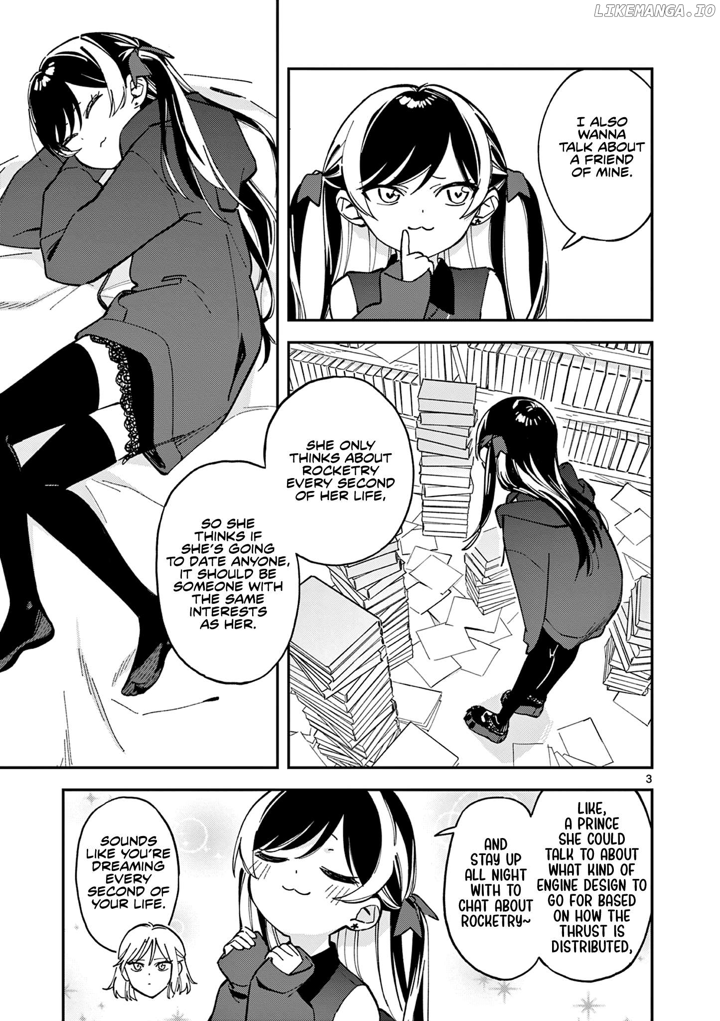 After School, We Wander in Space. Chapter 6 - page 3