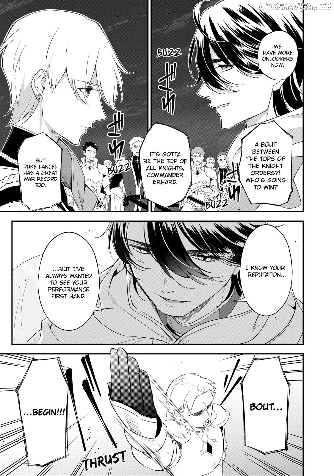 The Battlefield Saint: I Was Made to Marry a Duke Knight in Place of My Little Sister, but I’ve since Found Happiness Chapter 22.4 - page 1