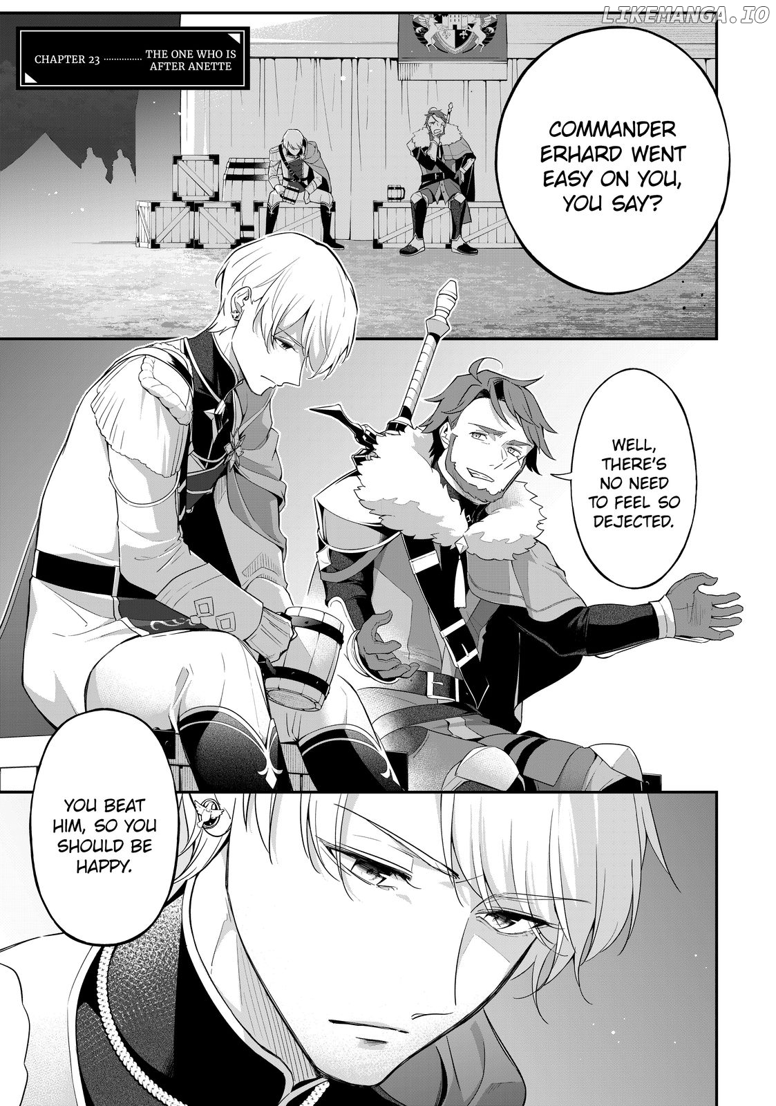 The Battlefield Saint: I Was Made to Marry a Duke Knight in Place of My Little Sister, but I’ve since Found Happiness Chapter 23.1 - page 1