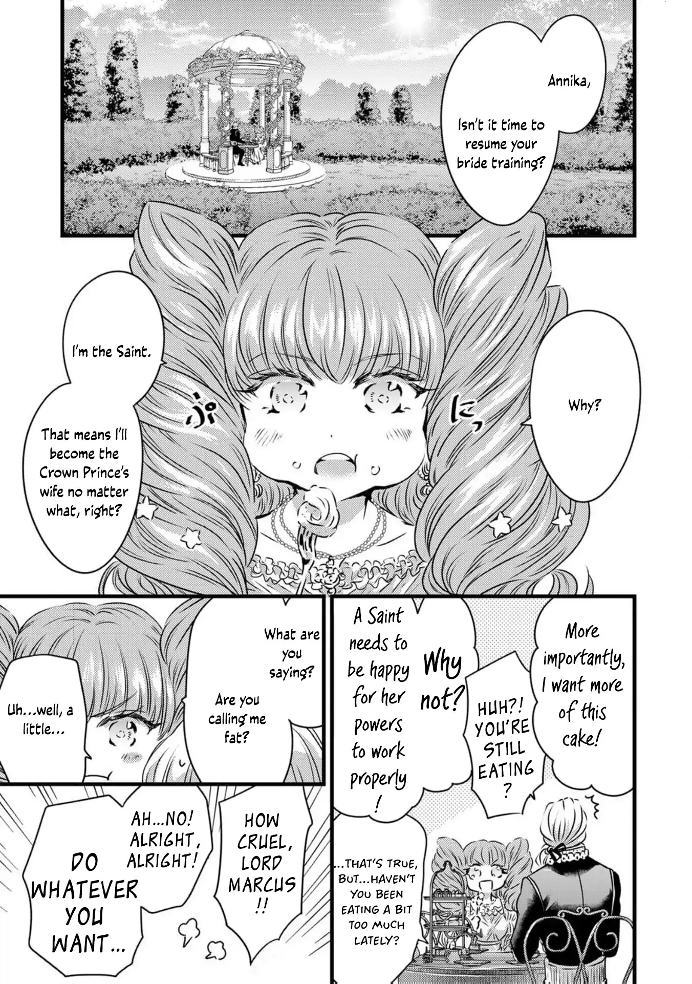 the saint happy in her exile Chapter 7 - page 14