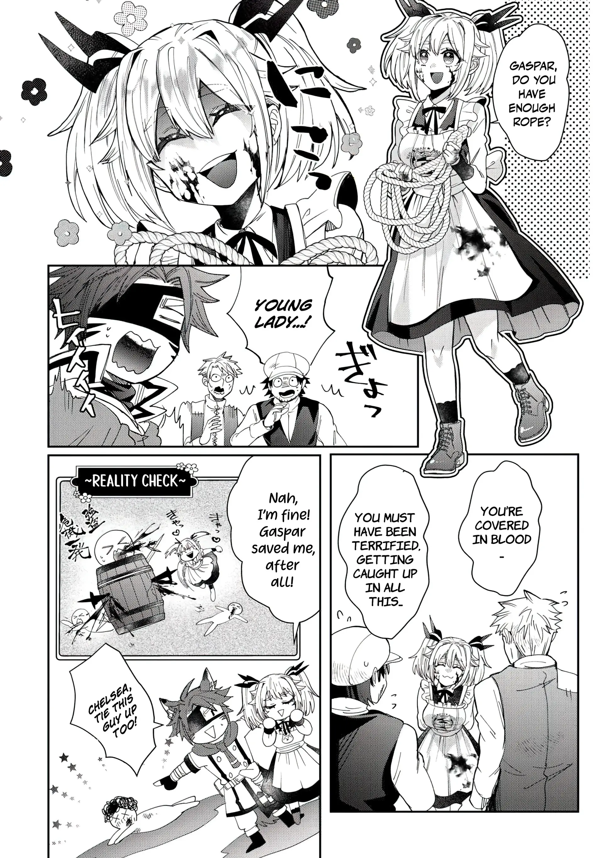 Oshikake Assassin-chan wa Outo Saikyou no Kanban Musume Chapter 2 - page 3
