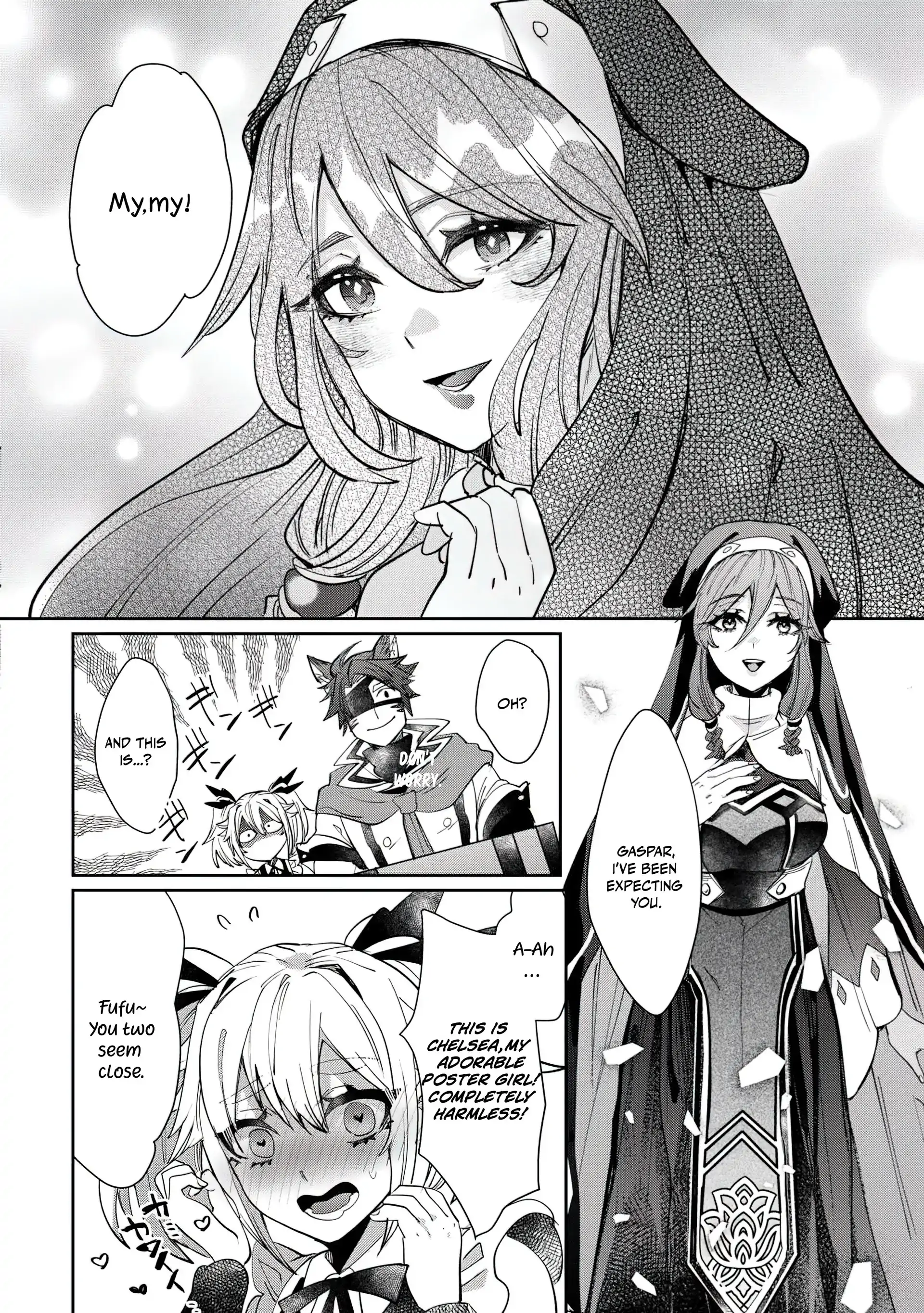 Oshikake Assassin-chan wa Outo Saikyou no Kanban Musume Chapter 3 - page 10