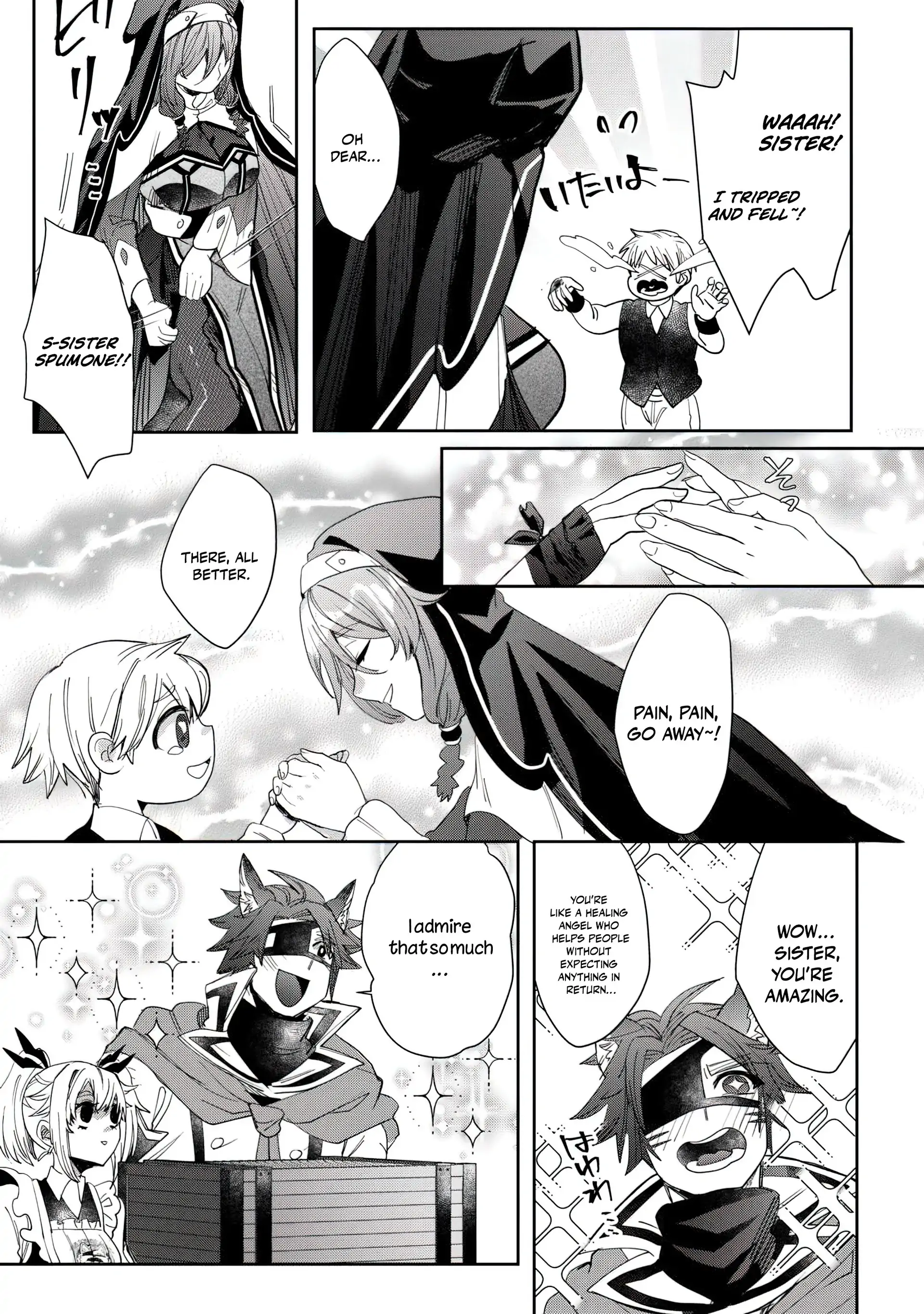 Oshikake Assassin-chan wa Outo Saikyou no Kanban Musume Chapter 3 - page 11