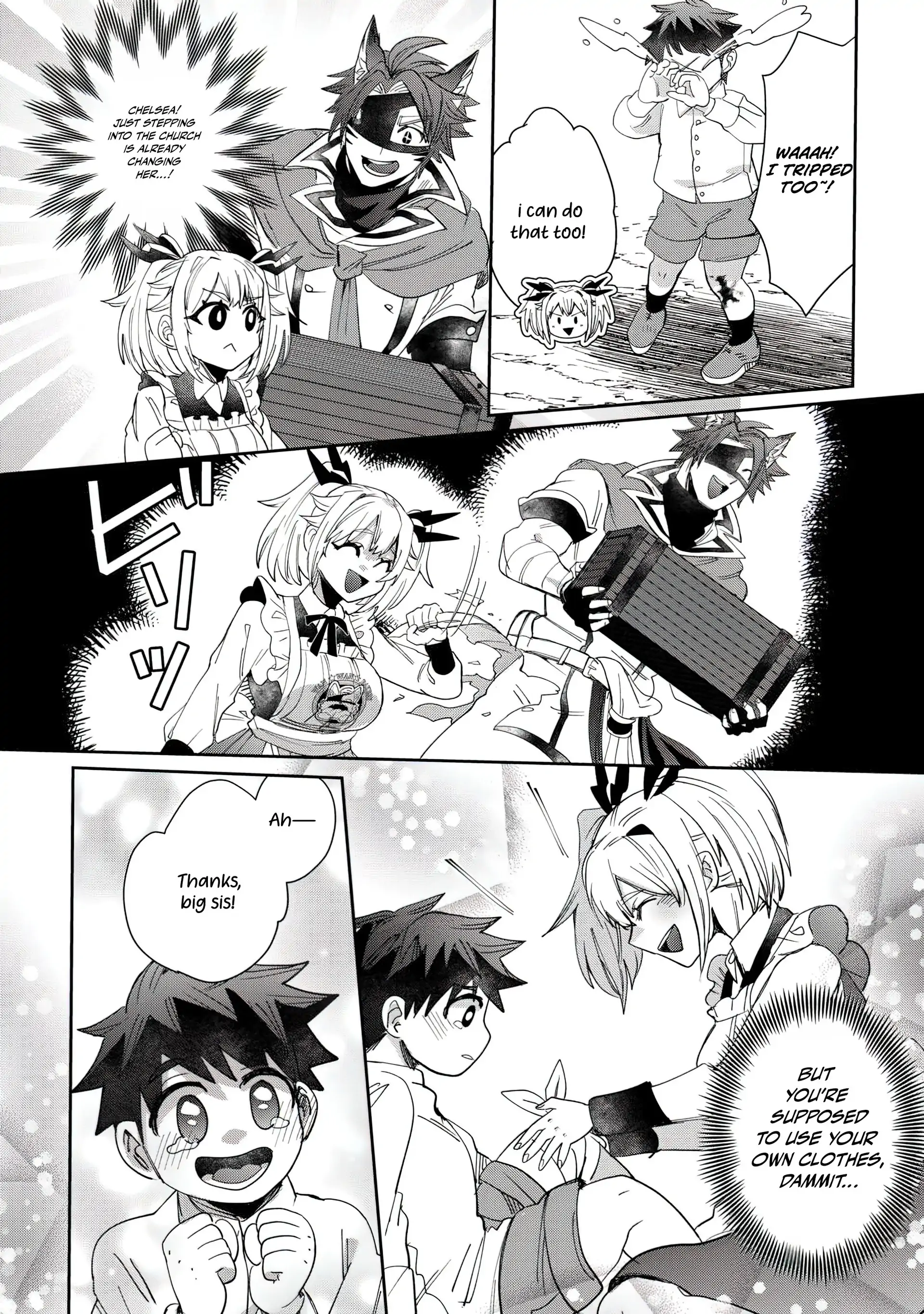 Oshikake Assassin-chan wa Outo Saikyou no Kanban Musume Chapter 3 - page 12
